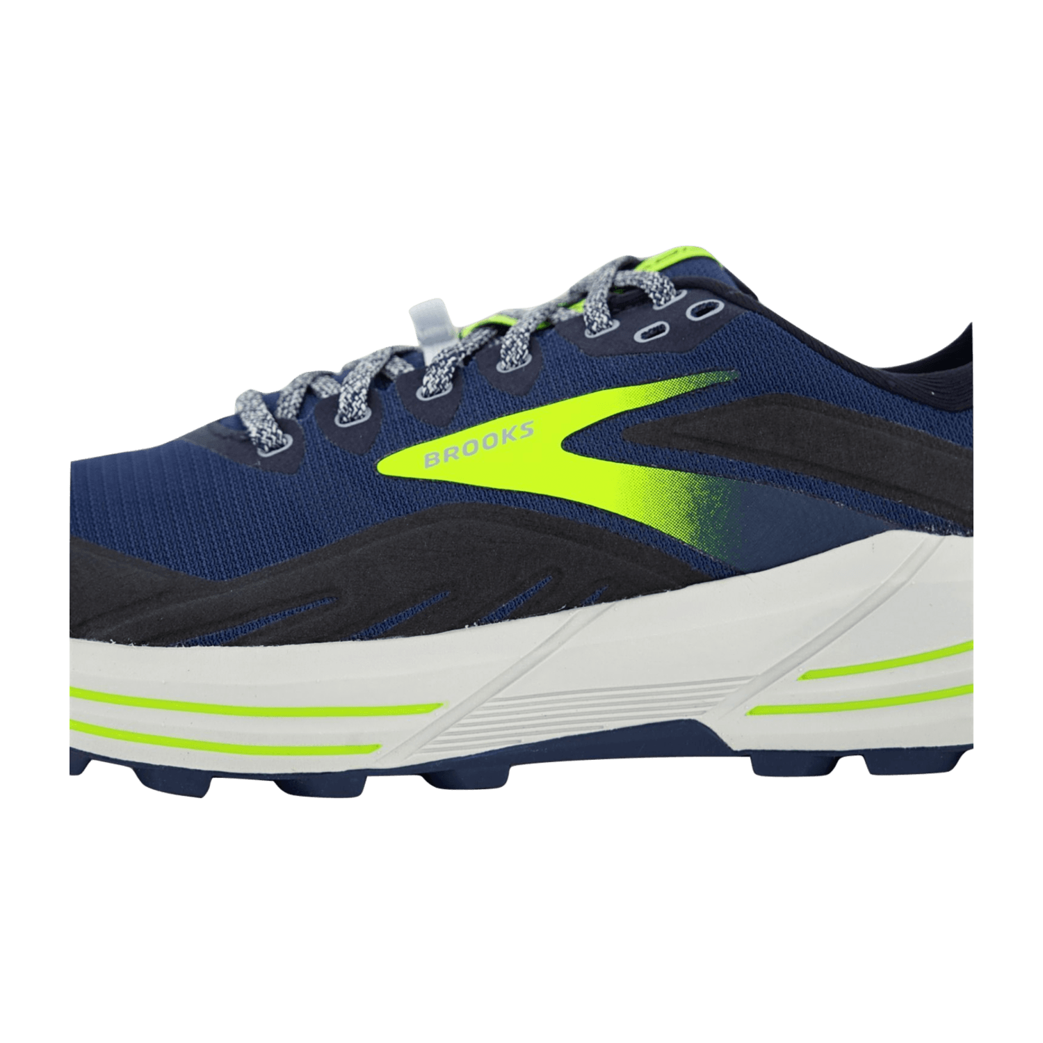 Brooks Cascadia 16 Men Blue Running Shoes Synthetic Textile Rubber Sole