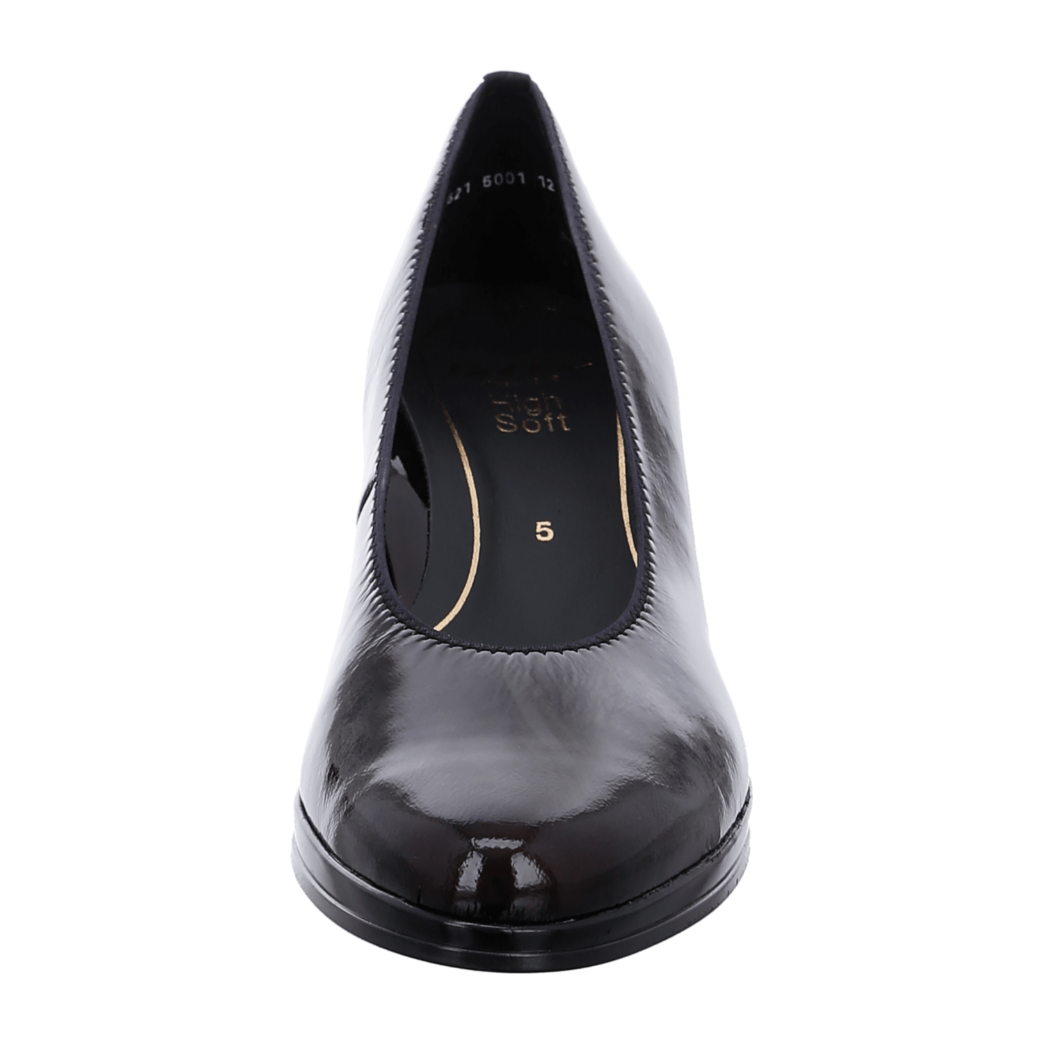 ARA CANNES Women's Pumps Patent Leather Red Pull-On Style Round Toe Leather Lining