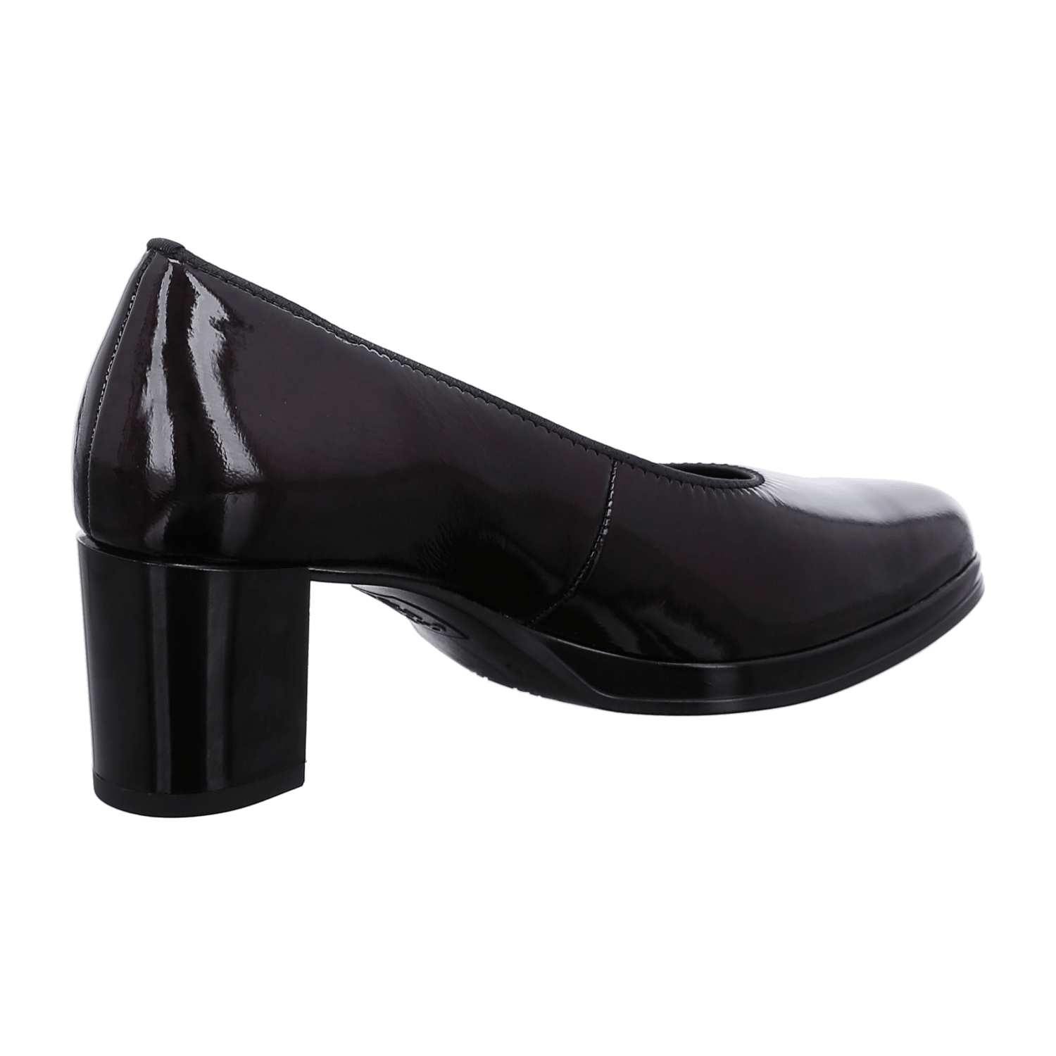 ARA CANNES Women's Pumps Patent Leather Red Pull-On Style Round Toe Leather Lining