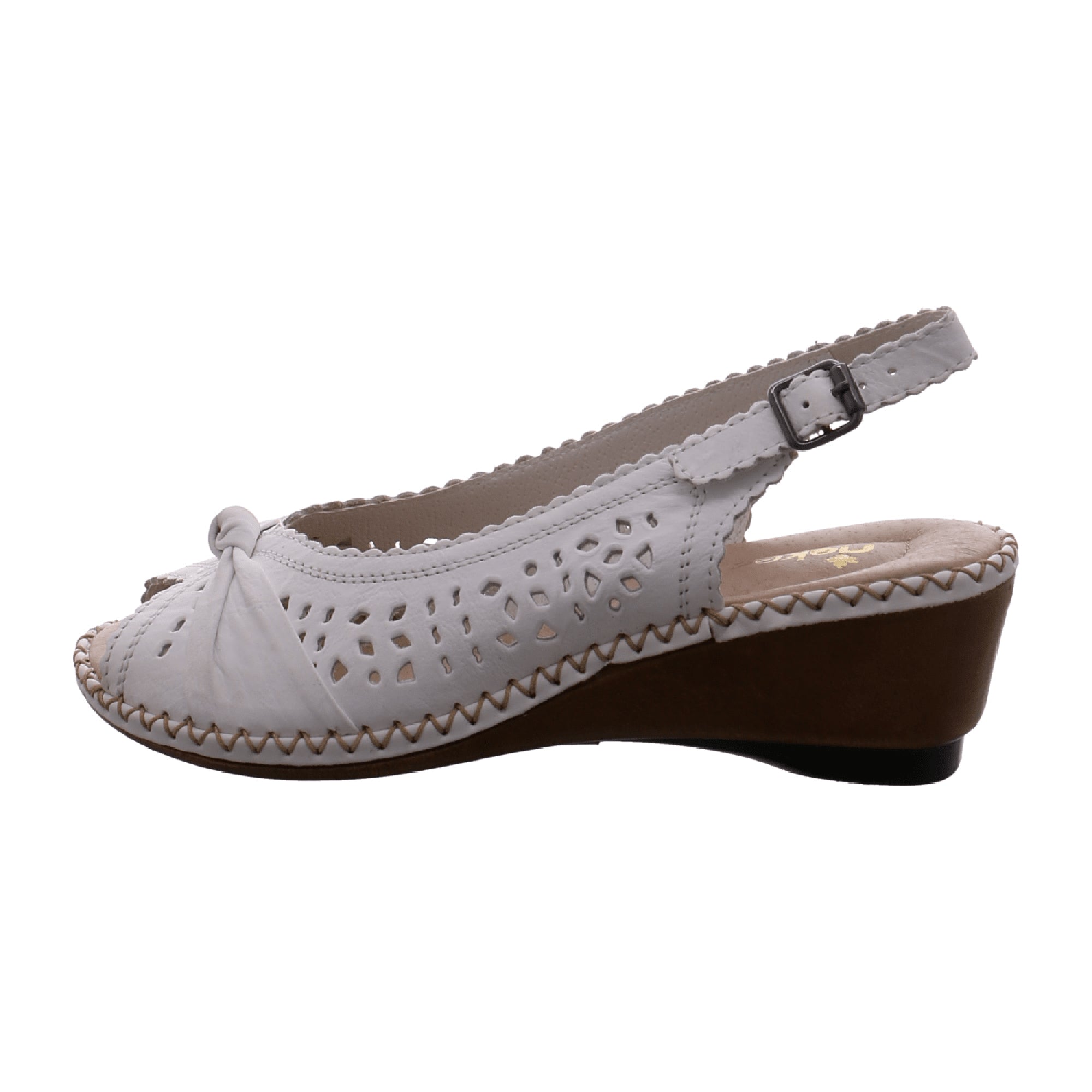 Rieker Comfortable White Sandals for Women Stylish and Versatile Footwear