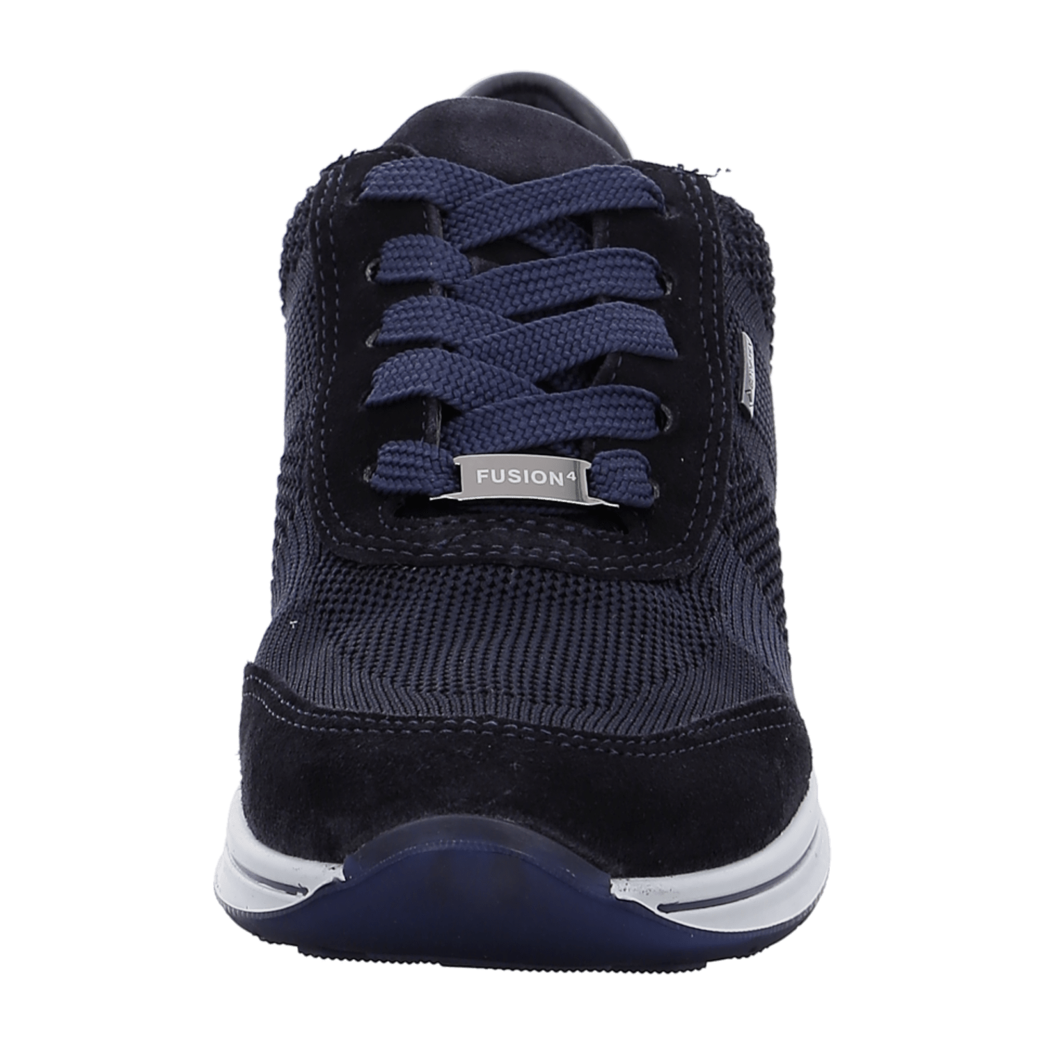 ARA OSAKA 2.0 Women's Sneakers in Blue - Cotton Textile Lace-Up Shoes with TPU Sole