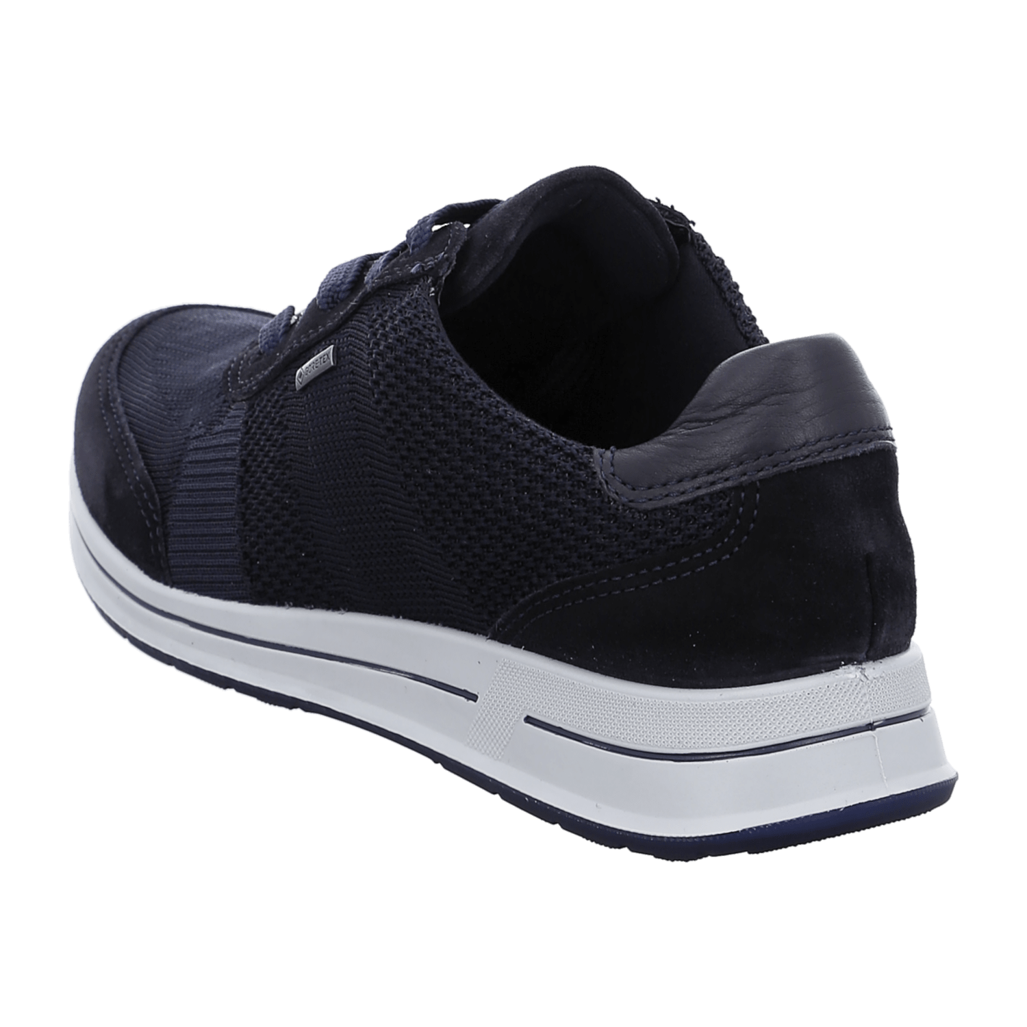 ARA OSAKA 2.0 Women's Sneakers in Blue - Cotton Textile Lace-Up Shoes with TPU Sole