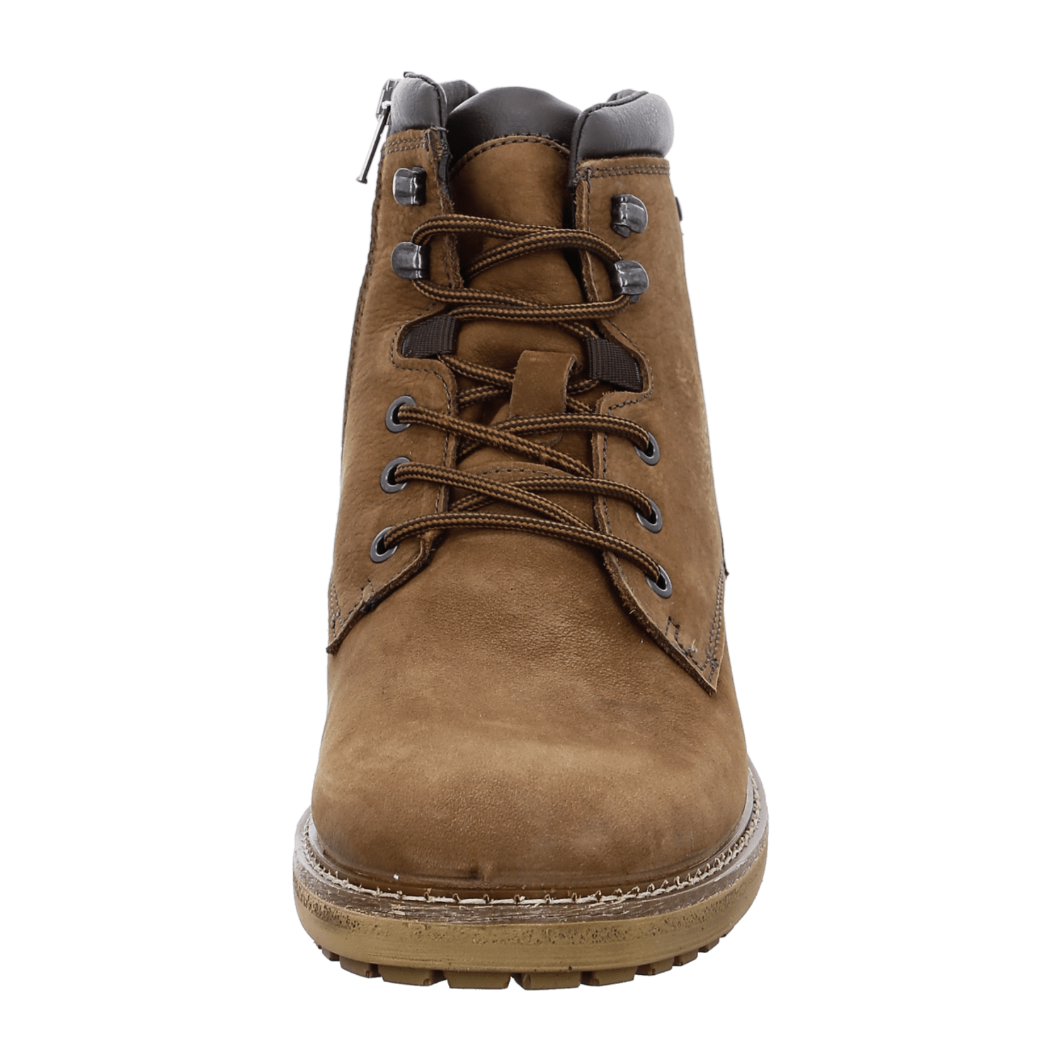 ARA Frederik Men's Leather Derby Boots Brown