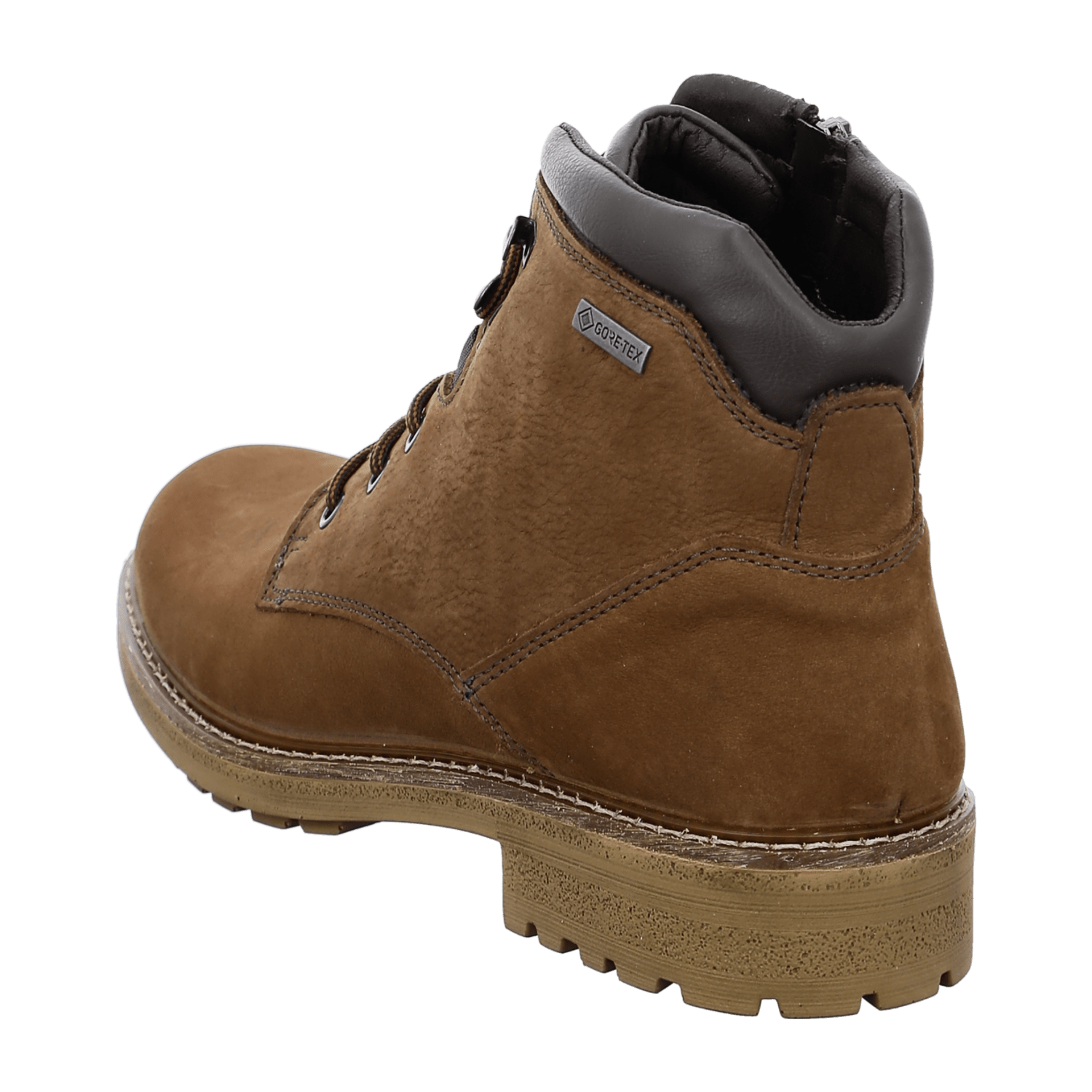 ARA Frederik Men's Leather Derby Boots Brown