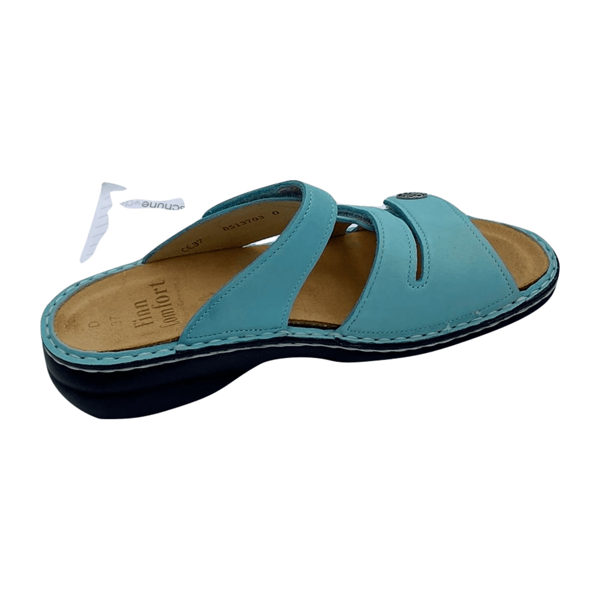 Finn Comfort Ventura-S Women's Sandals - Stylish & Comfortable Turquoise Sandals