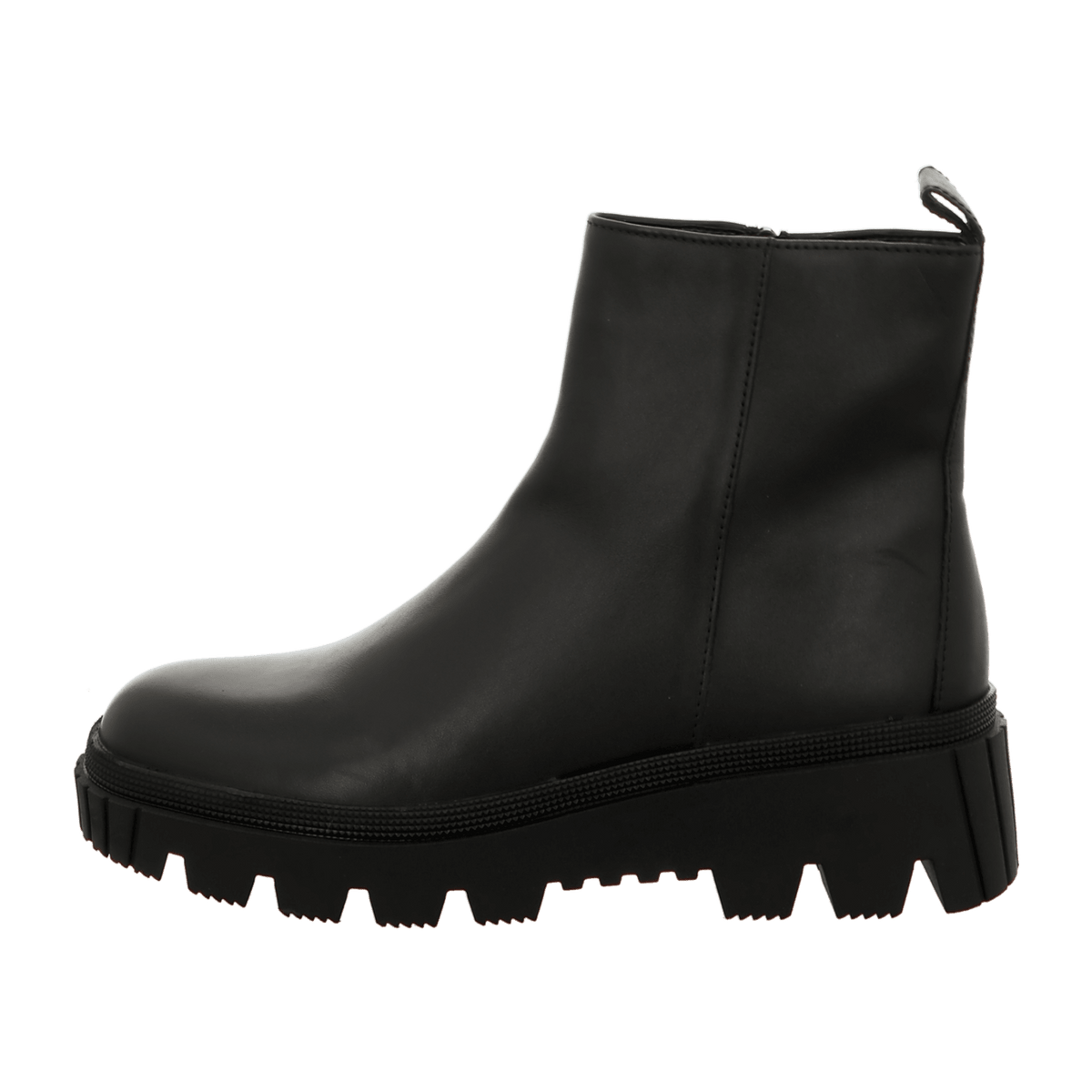 Gabor Women's Black Leather Boots with Fleece Lining