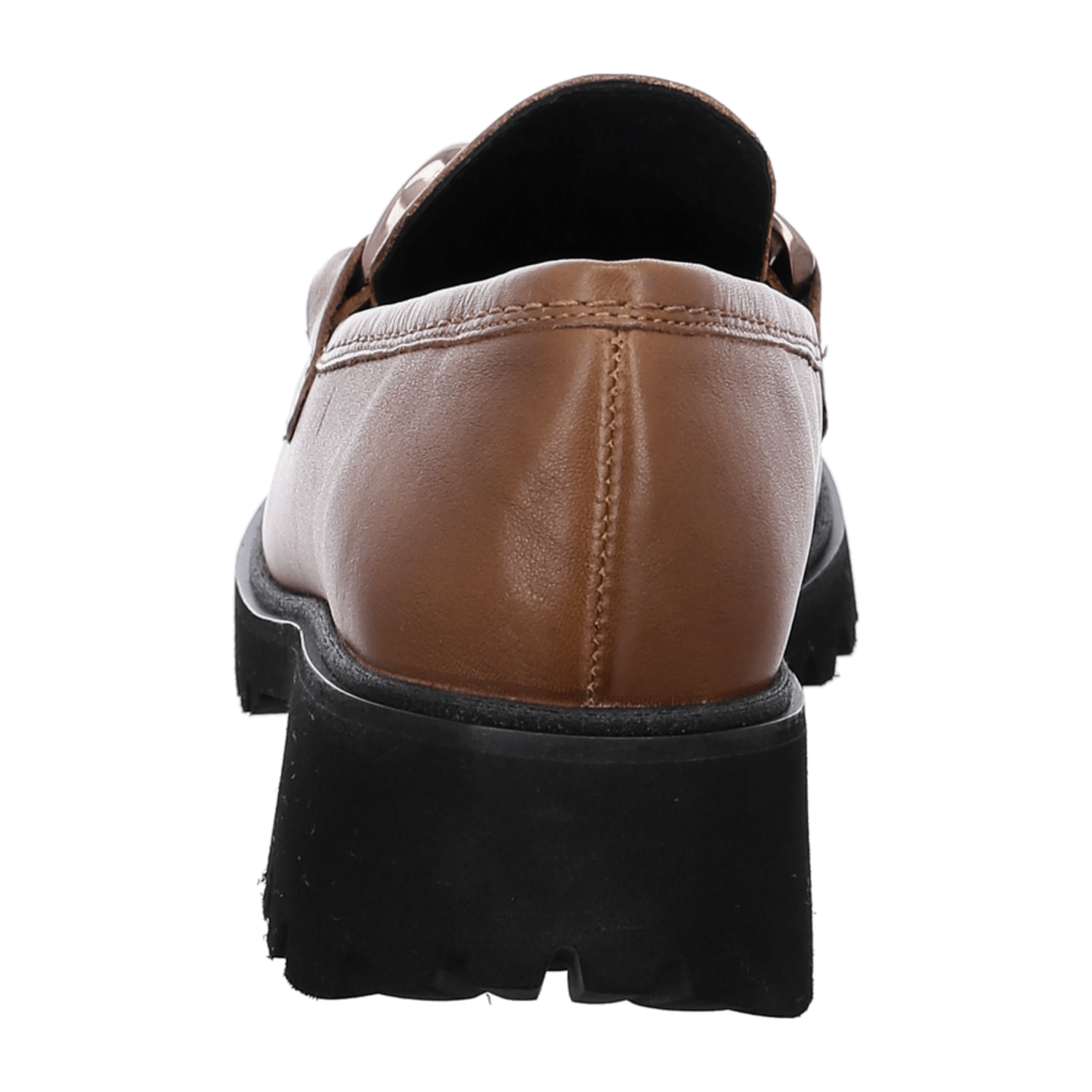 ARA KENT 2 Women's Slip-On Loafers in Brown Smooth Leather with Round Toe and Leather Lining - Bartel-Shop