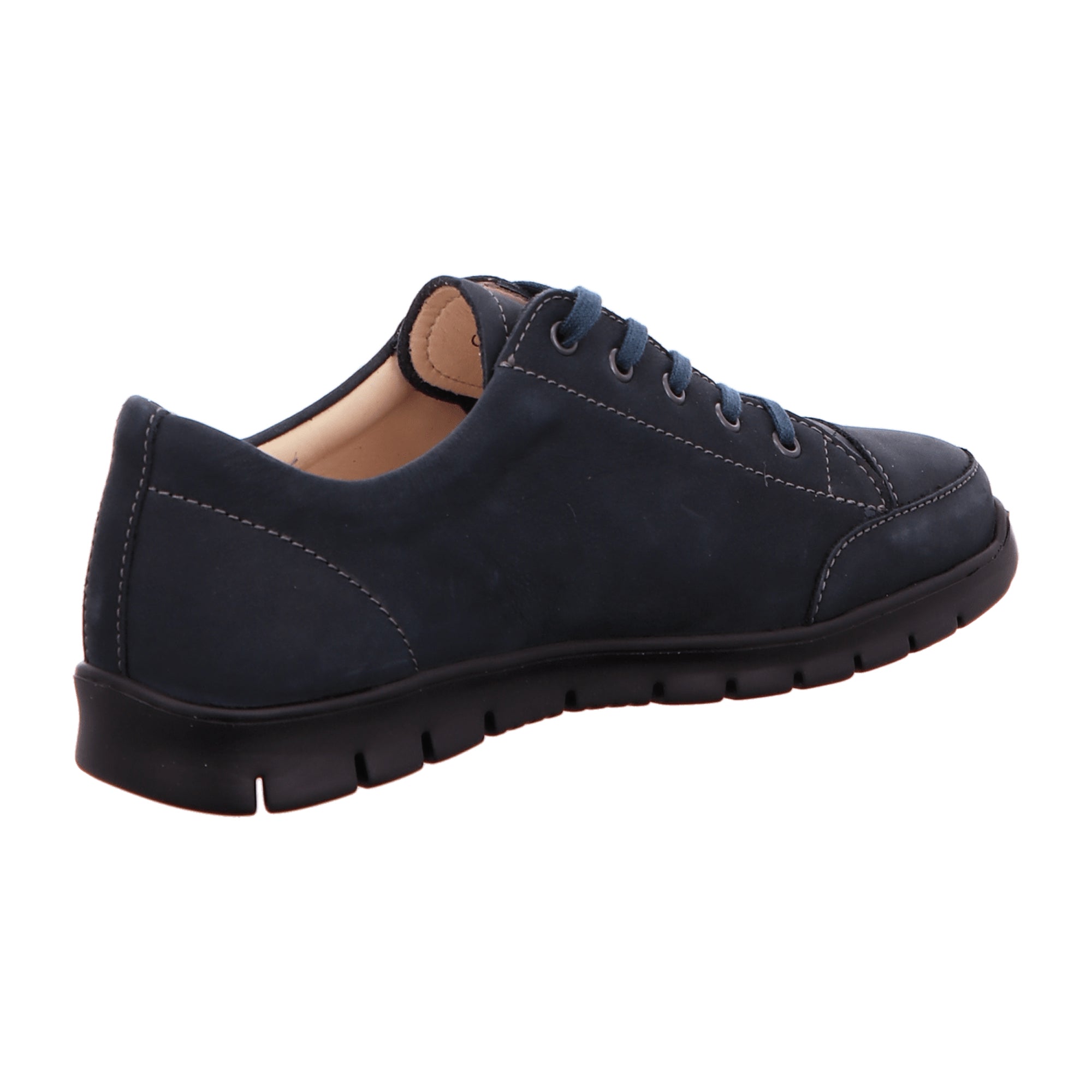Finn Comfort Swansea Women's Comfort Shoes - Stylish Blue Leather