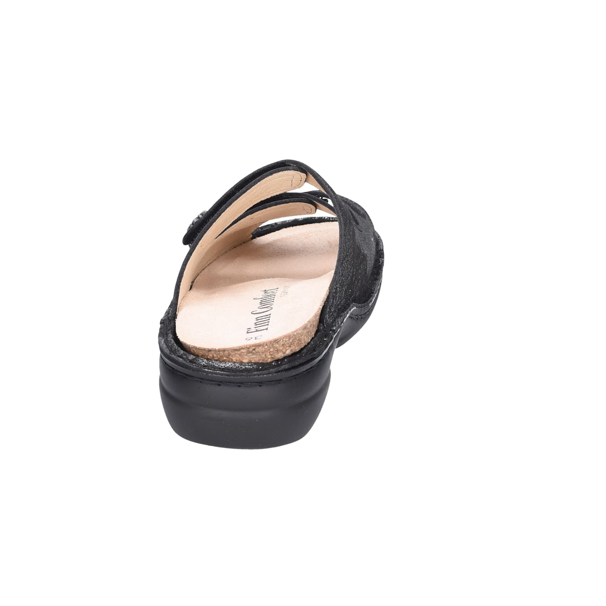 Finn Comfort Menorca-S Women's Sandals, Black - Stylish & Comfortable