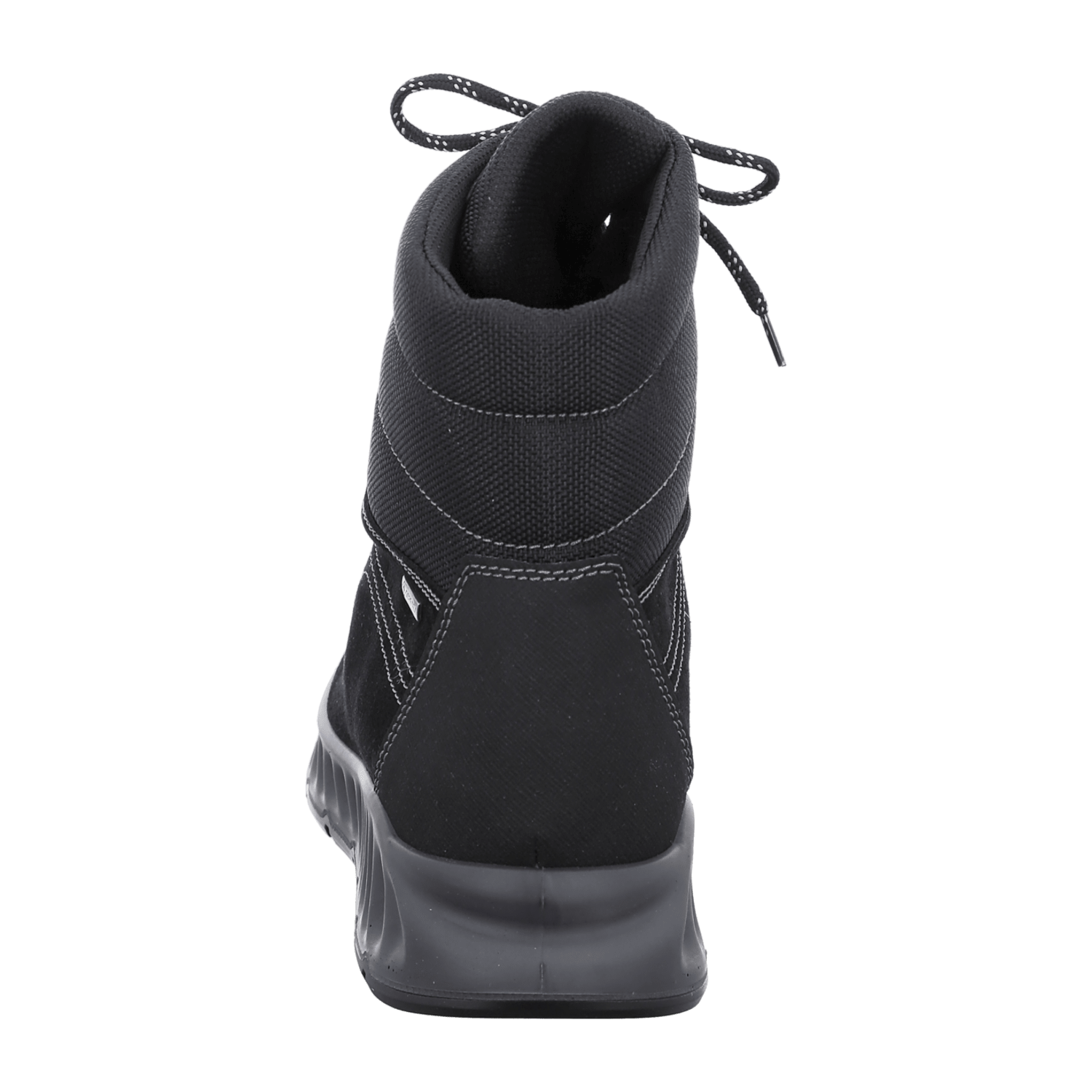 ARA PAOLO Men's Derby Boots in Black Nubuck Leather with Lace-Up Closure - Bartel-Shop