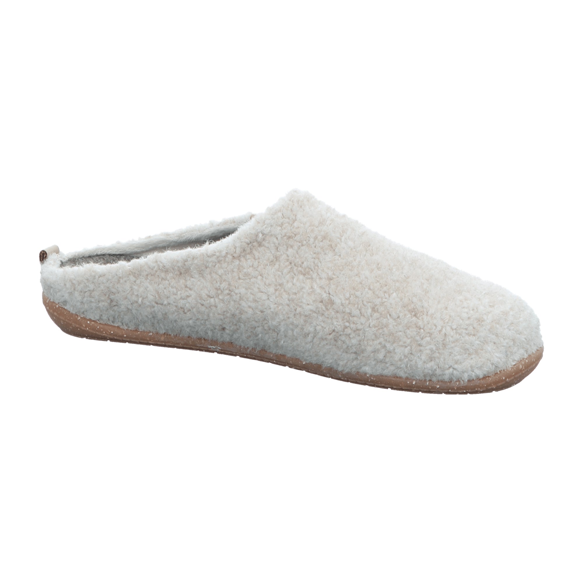 Rohde Women's Beige Slip-On House Shoes Warm Lined for Fall Winter