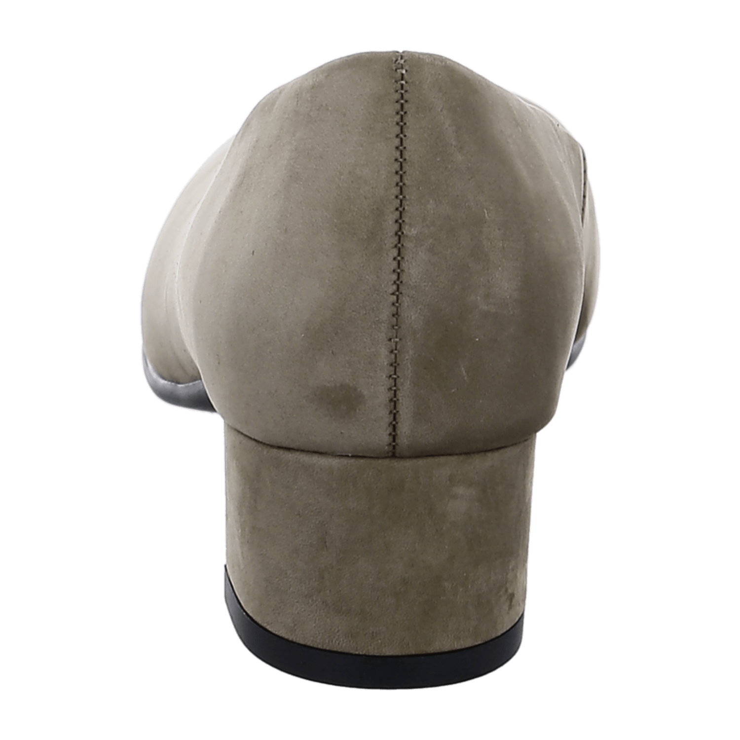 ARA VICENZA VIC Women's Pumps in Grey Nubuck with Round Toe, Slip-On Design and Leather Lining