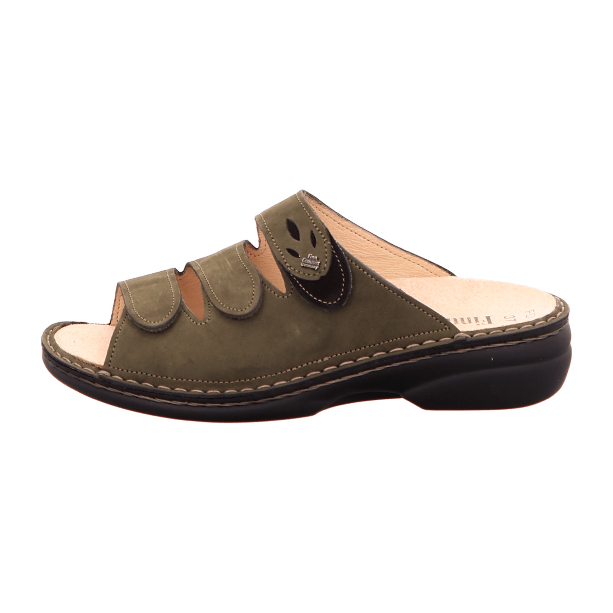 Finn Comfort KOS Women's Comfort Sandals - Stylish Green