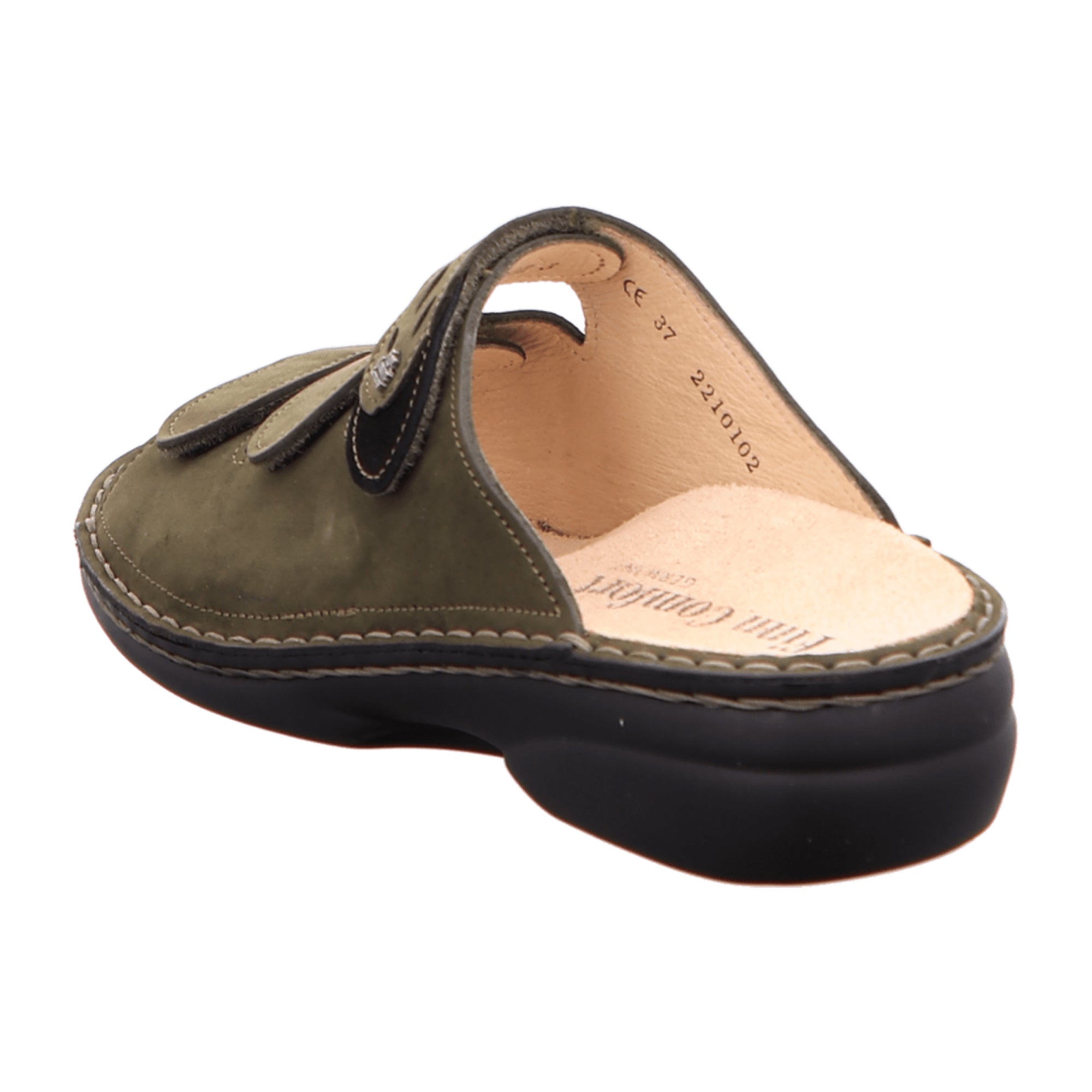 Finn Comfort KOS Women's Comfort Sandals - Stylish Green