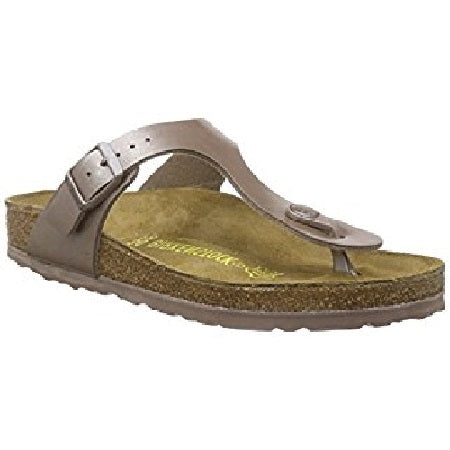Birkenstock thong sandal Gizeh BF gold-brown - Bartel-Shop