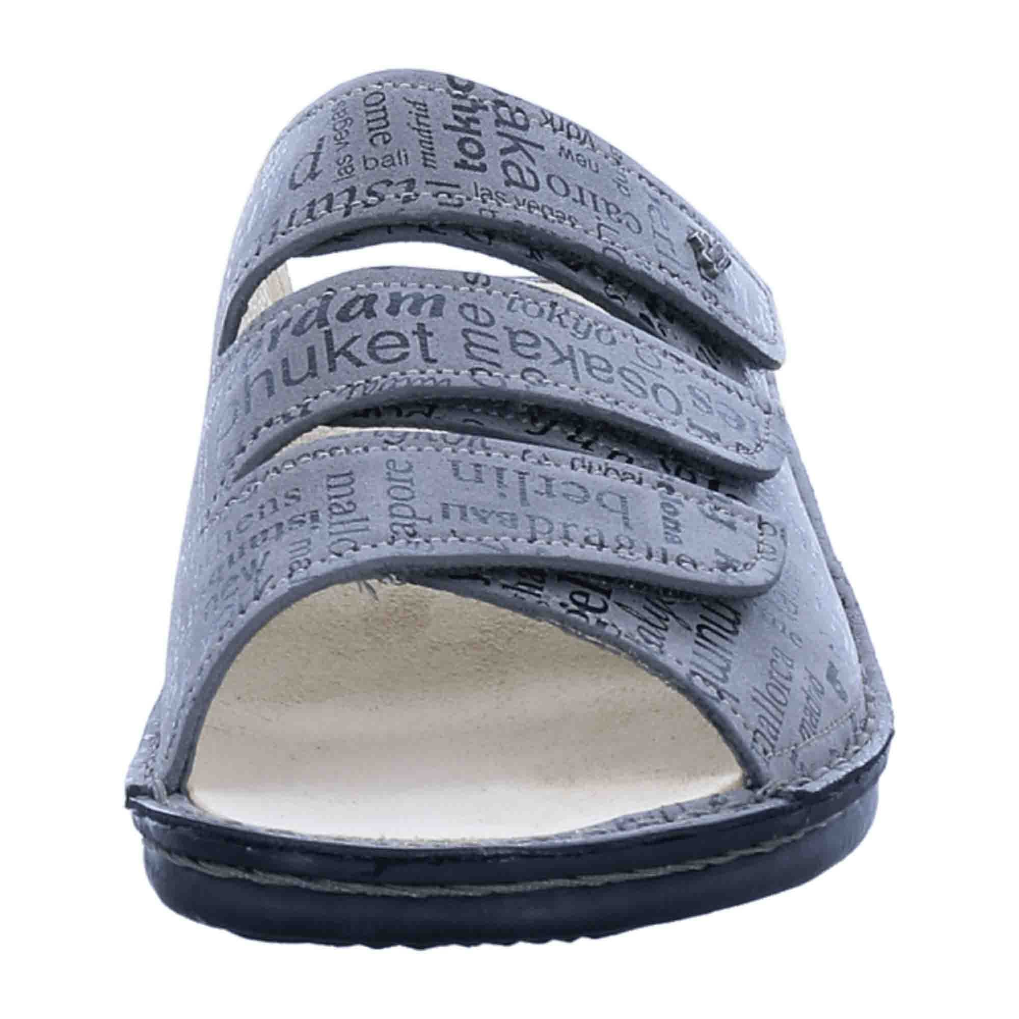 Finn Comfort Korfu Men's Sandals - Stylish & Comfortable Grey Footwear