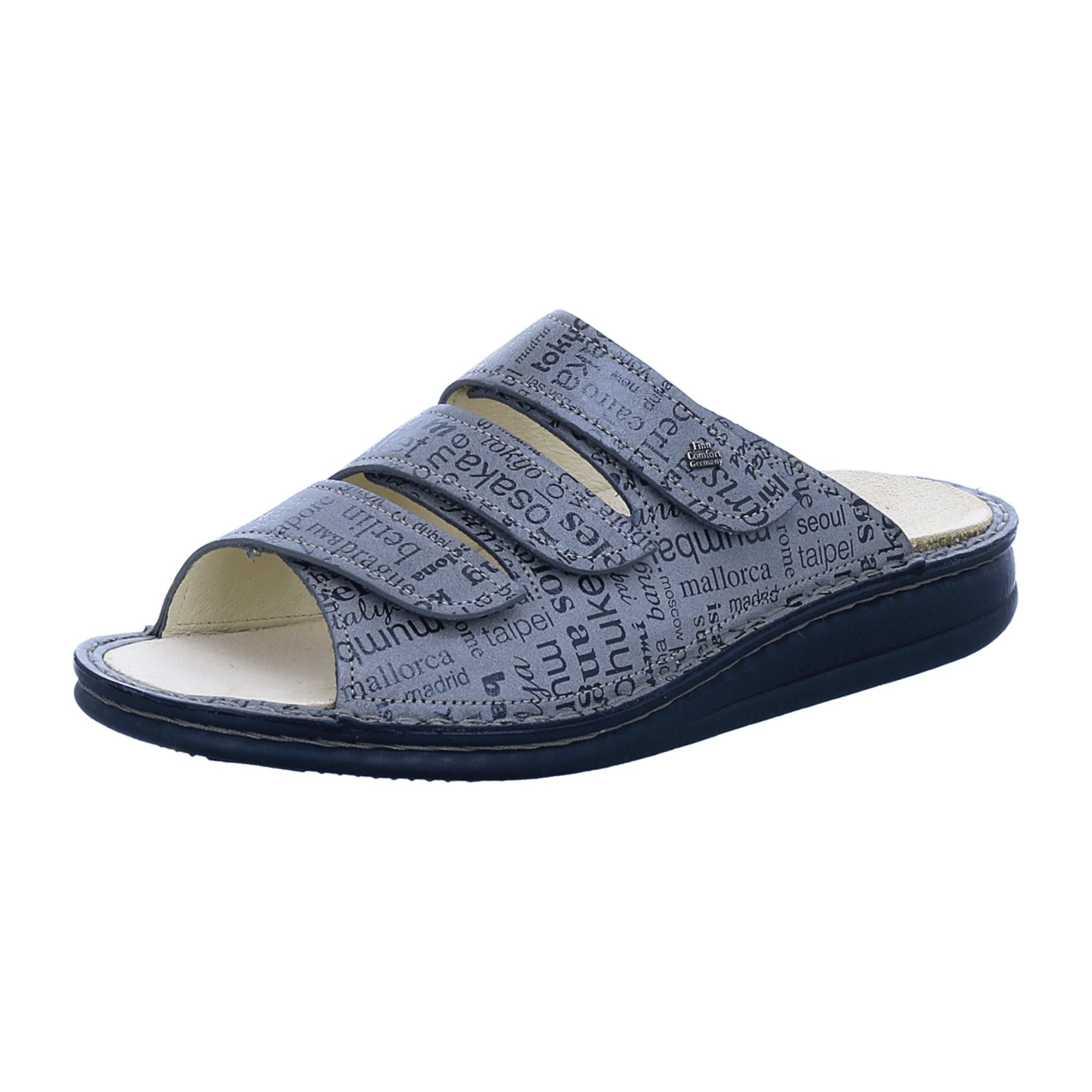 Finn Comfort Korfu Men's Sandals - Stylish & Comfortable Grey Footwear