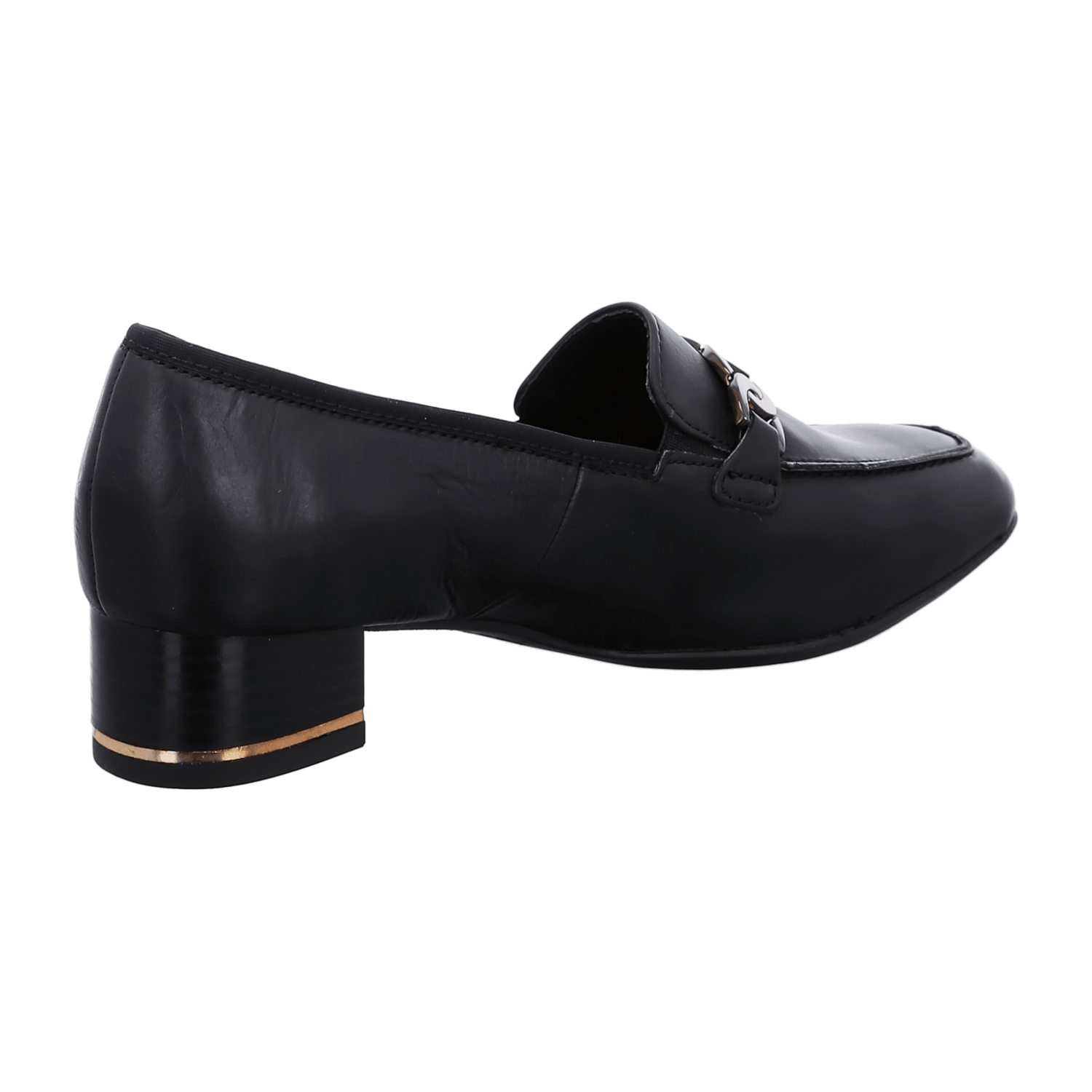 ARA GRAZ Women's Pumps Smooth Leather Black Square Toe Slip-On Style