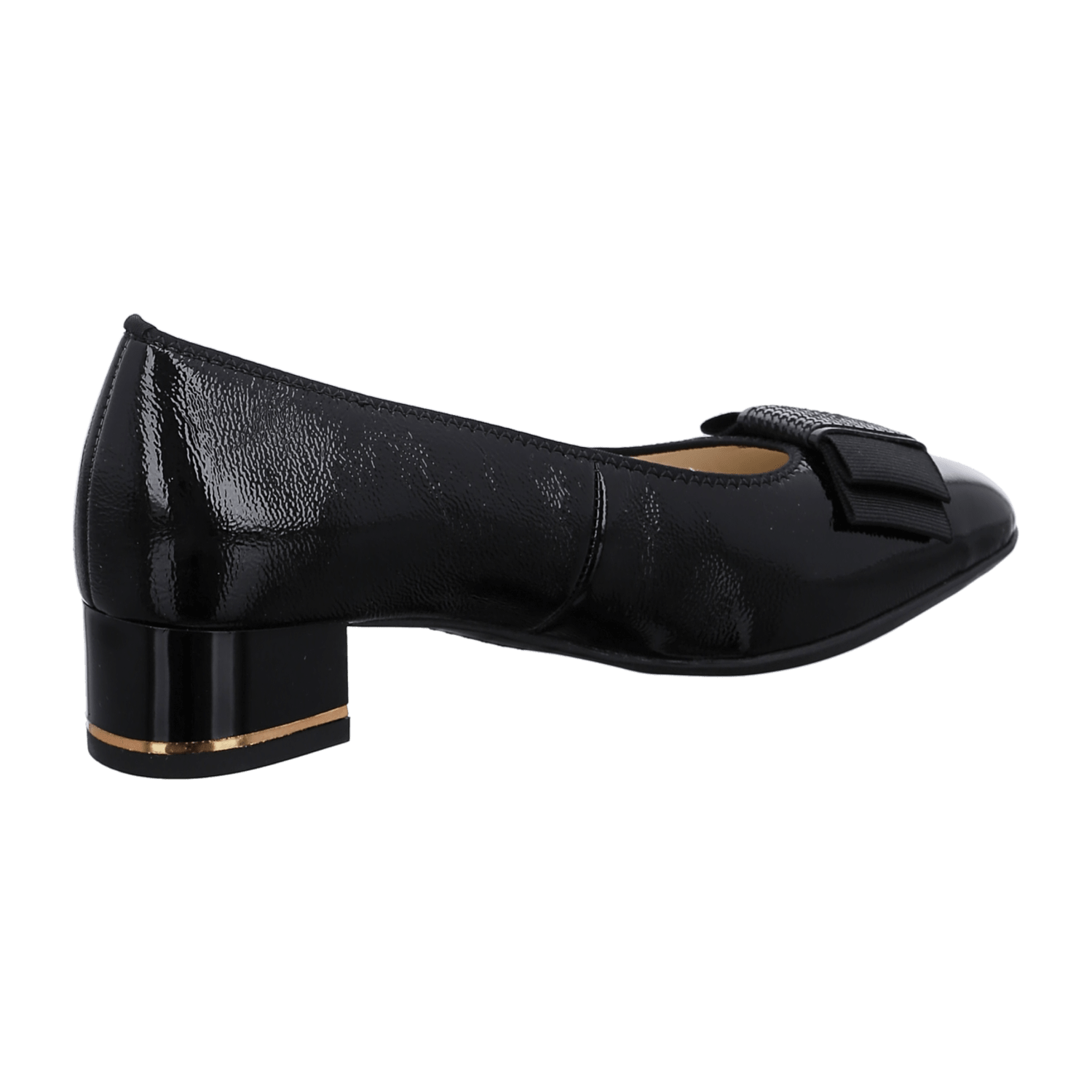 ARA GRAZ Women's Pumps Slippers Black Patent Leather Square Toe