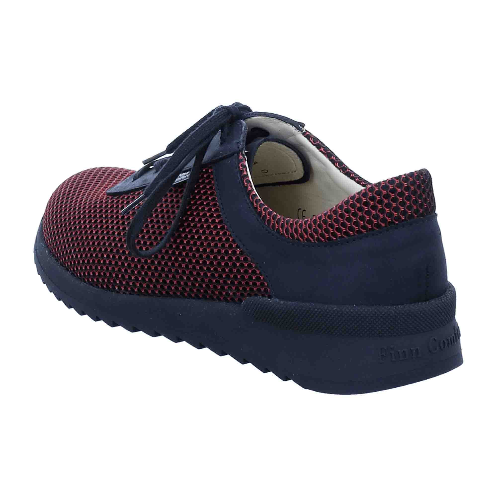 Finn Comfort Cerritos Women's Casual Sneakers, Lipstick Red/Black - Stylish & Comfortable