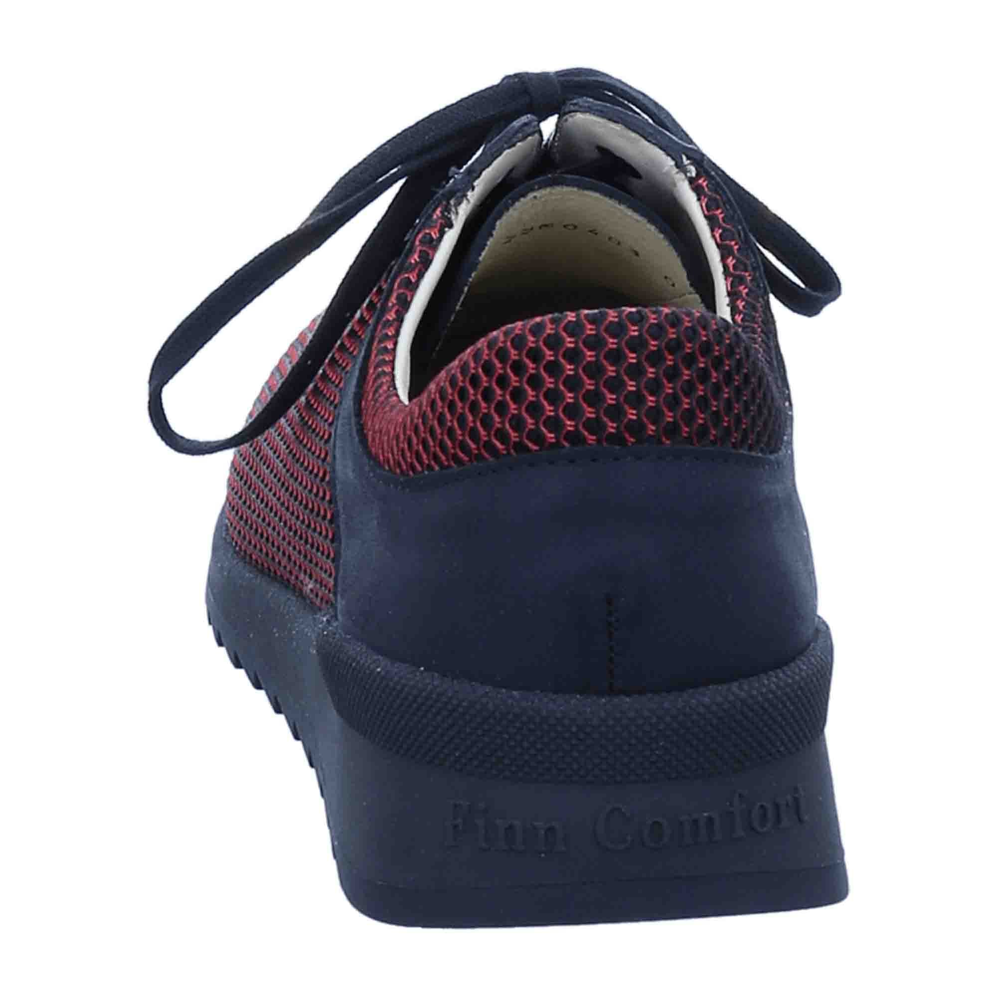Finn Comfort Cerritos Women's Casual Sneakers, Lipstick Red/Black - Stylish & Comfortable
