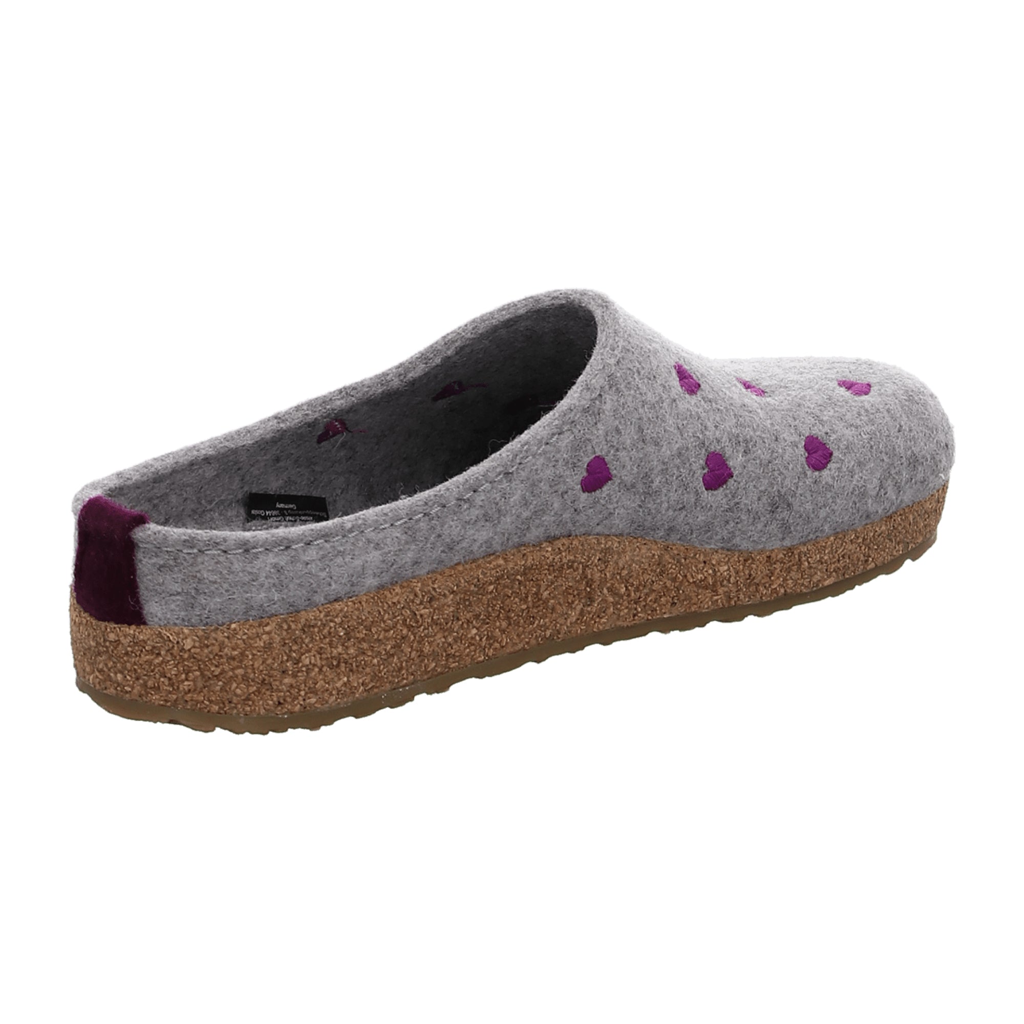 Haflinger 741031 Women's Stylish Gray Slippers - Comfort & Durability