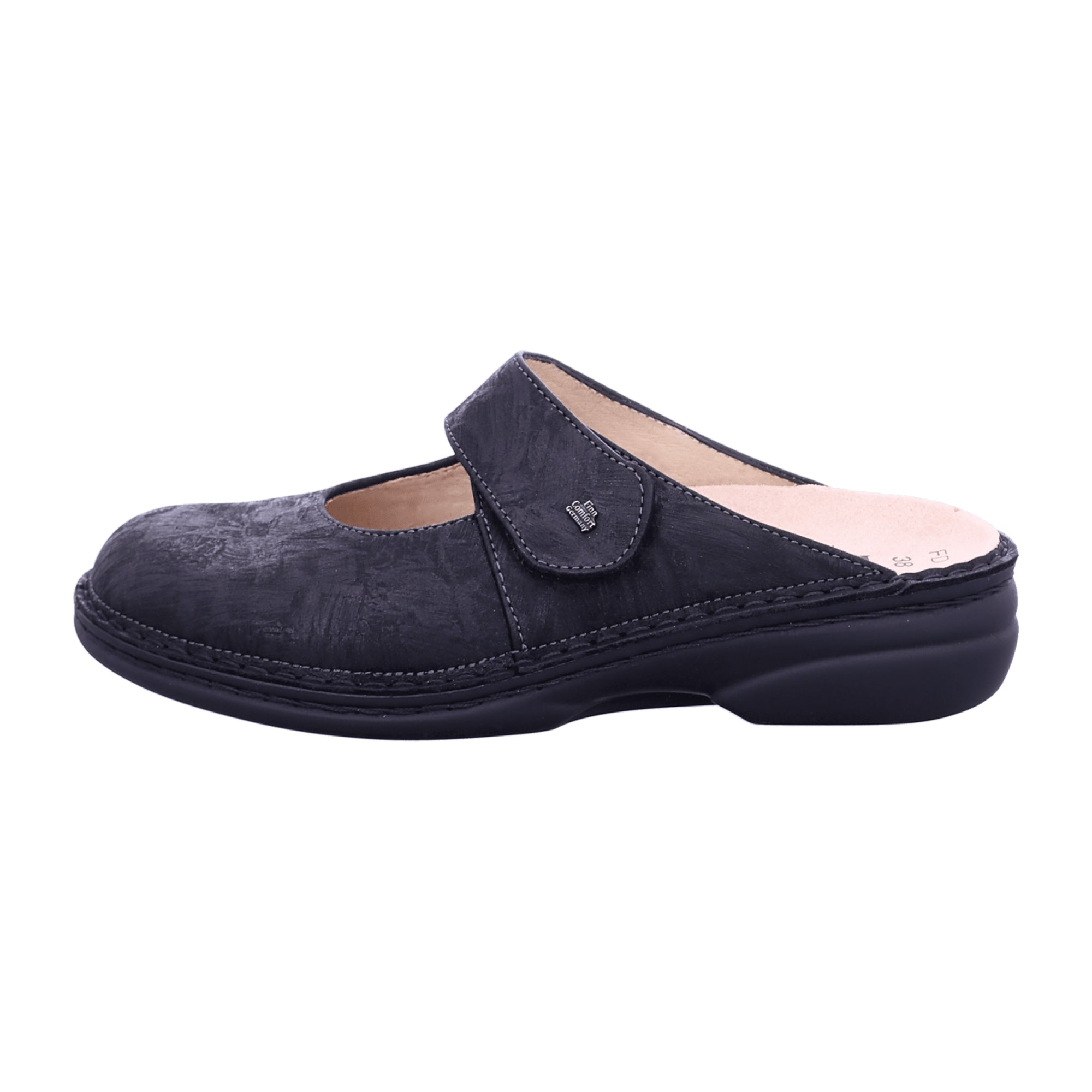 Finn Comfort Stanford Women's Black Clogs - Stylish & Durable