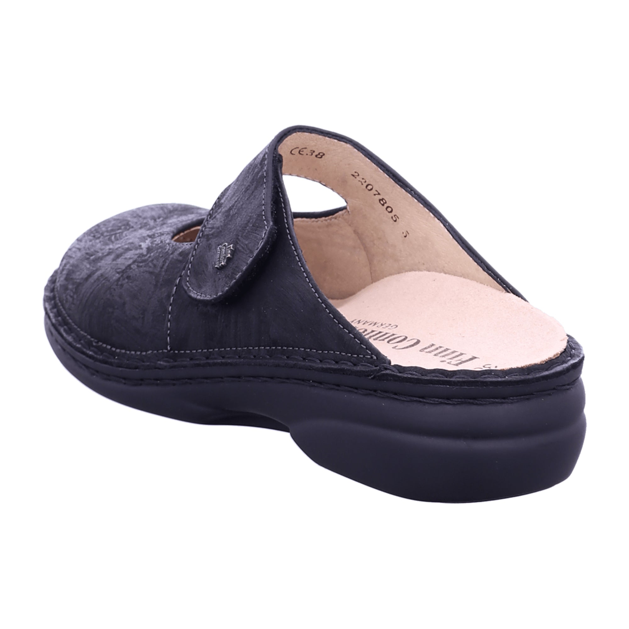 Finn Comfort Stanford Women's Black Clogs - Stylish & Durable