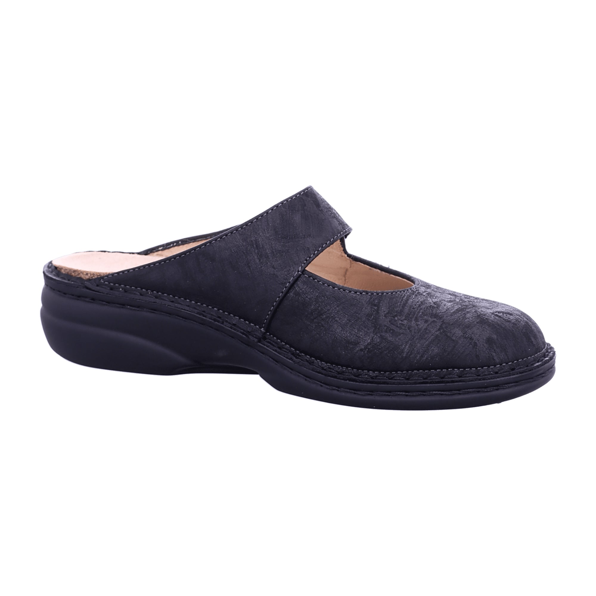 Finn Comfort Stanford Women's Black Clogs - Stylish & Durable