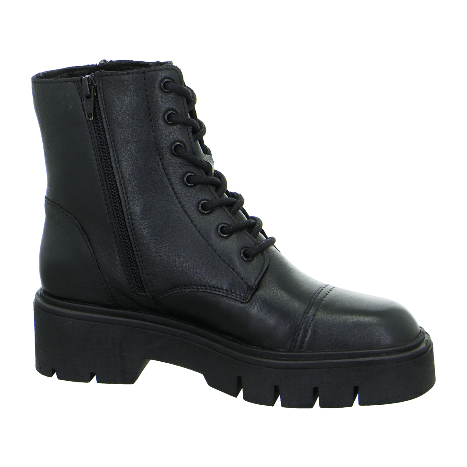 ARA Stockholm Women's Leather Chelsea Boots Classic Pull-On Ankle Boots Black