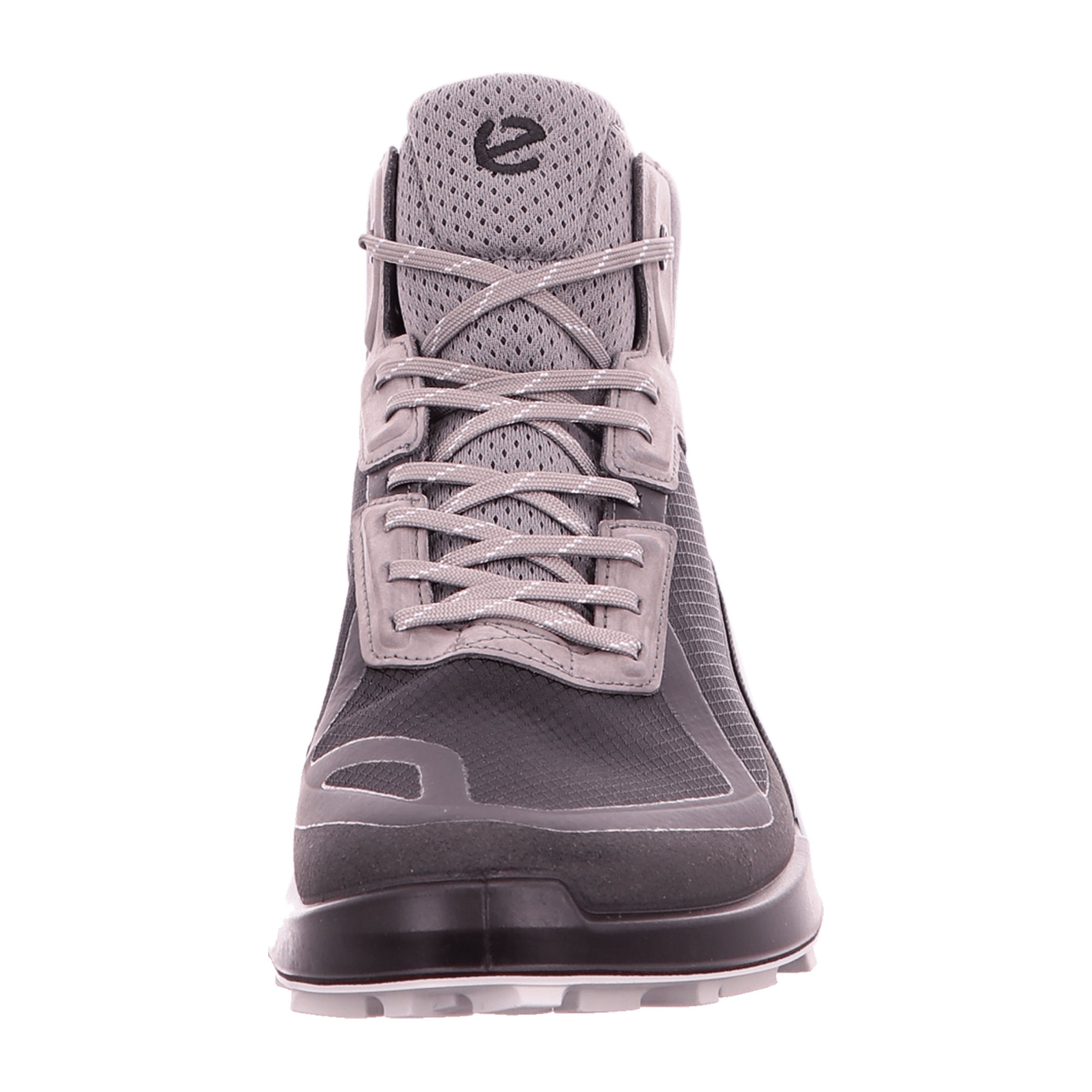Ecco Men's Grey Outdoor Shoes – Durable & Stylish Hiking Footwear