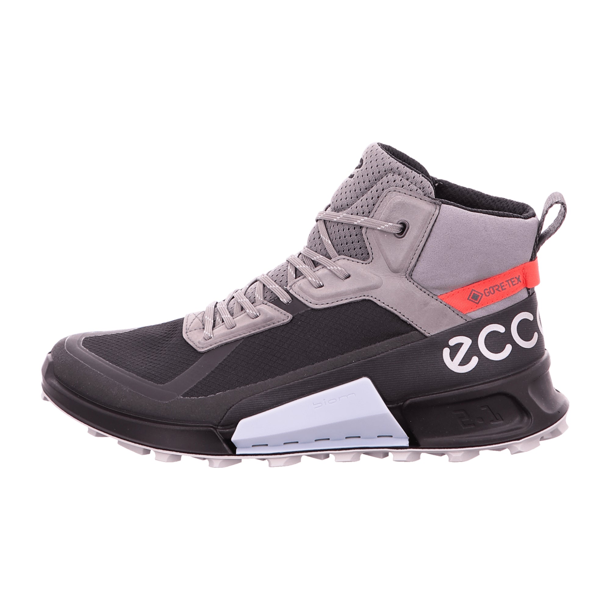 Ecco Men's Grey Outdoor Shoes – Durable & Stylish Hiking Footwear