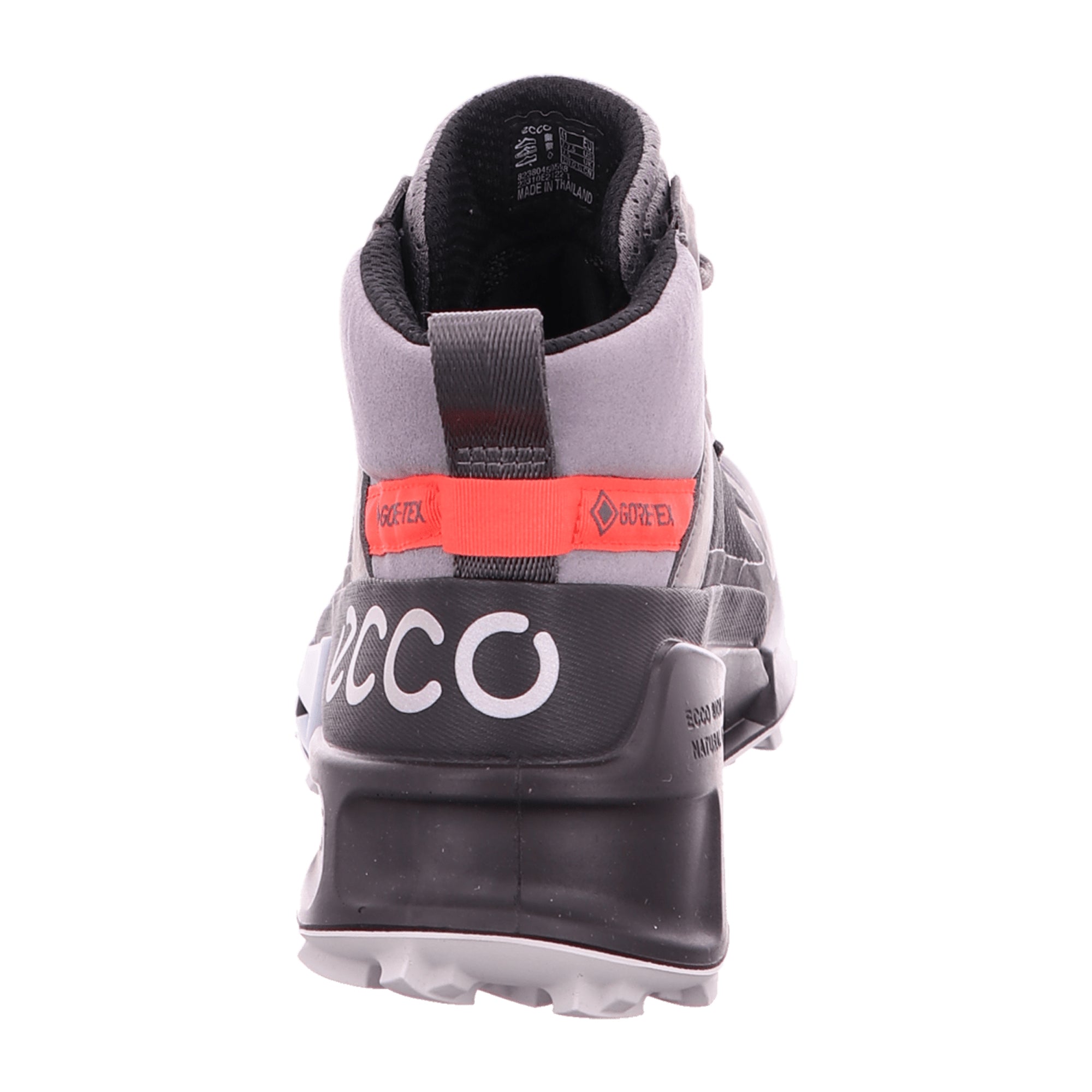 Ecco Men's Grey Outdoor Shoes – Durable & Stylish Hiking Footwear