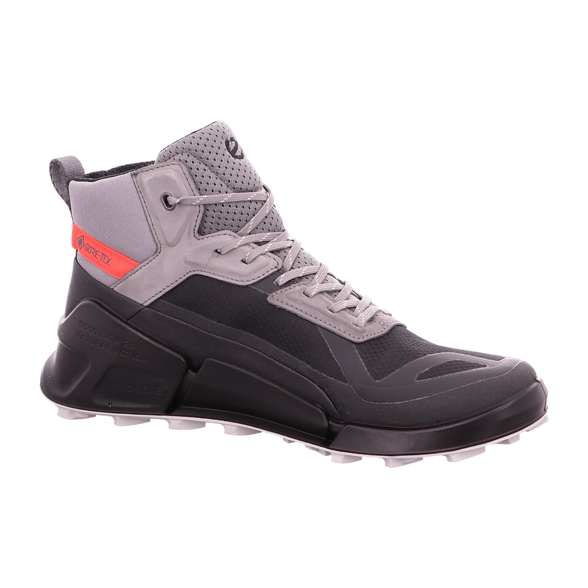 Ecco Men's Grey Outdoor Shoes – Durable & Stylish Hiking Footwear