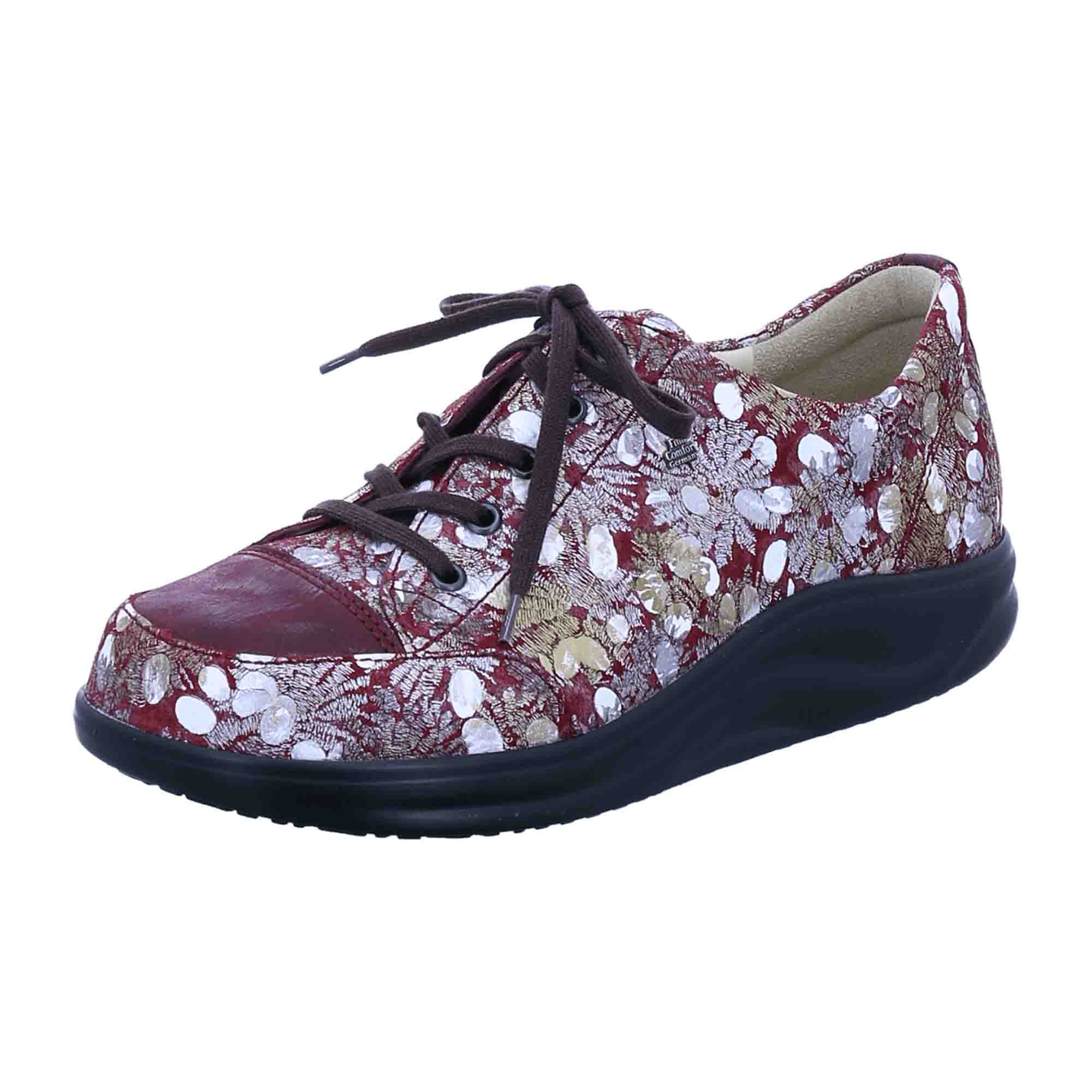 Finn Comfort Ikebukuro Women's Shoes - Vibrant Berry/Bordo Color Mix, Stylish and Comfortable