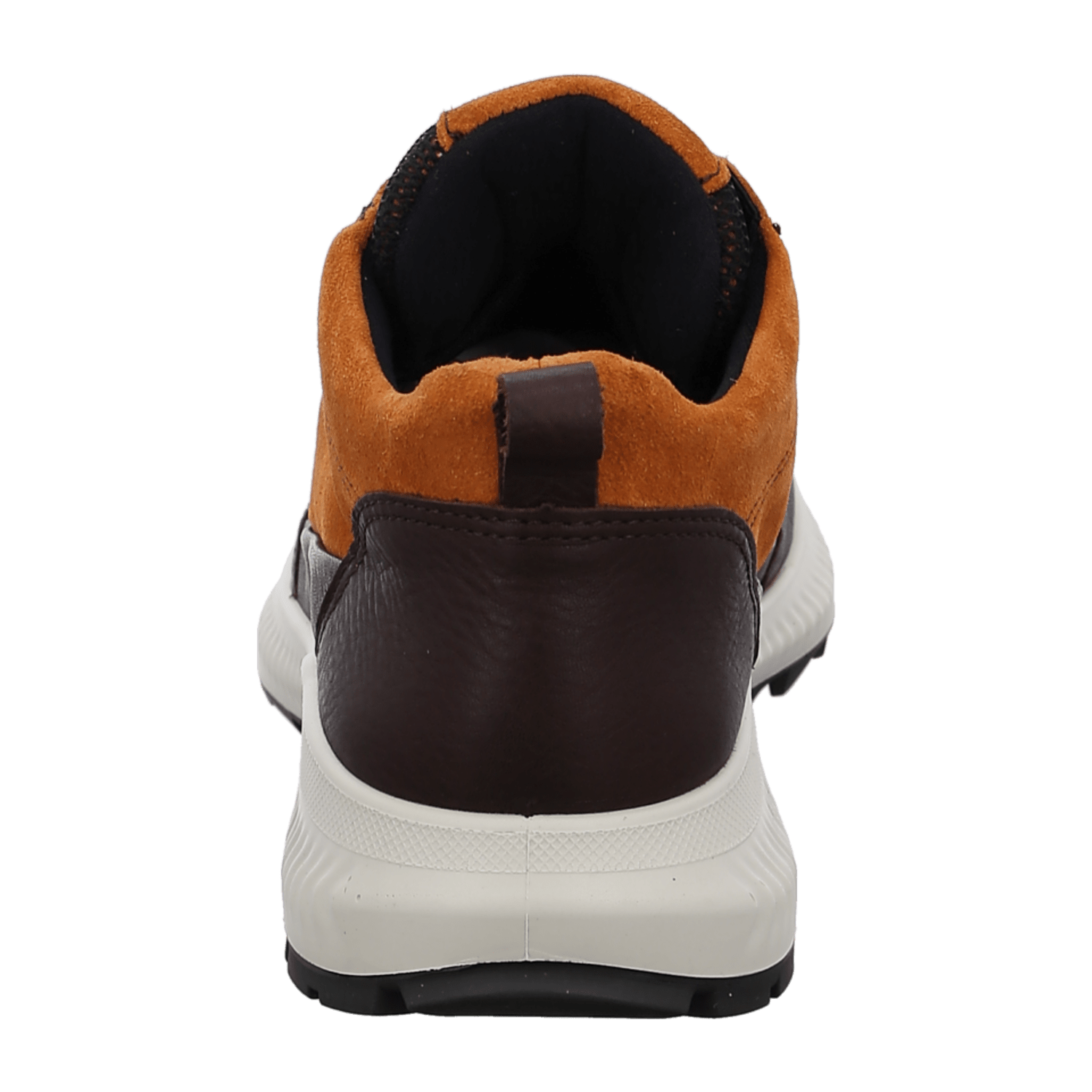 ARA HIKER Women's Velour Leather Sneakers with Lace-Up Closure in Orange - Bartel-Shop