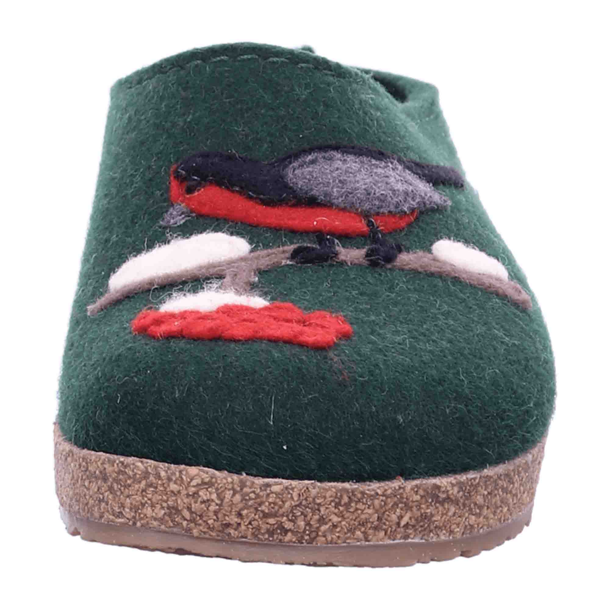 Haflinger Grizzly Winterbird Women's Clogs, Green - Durable & Stylish