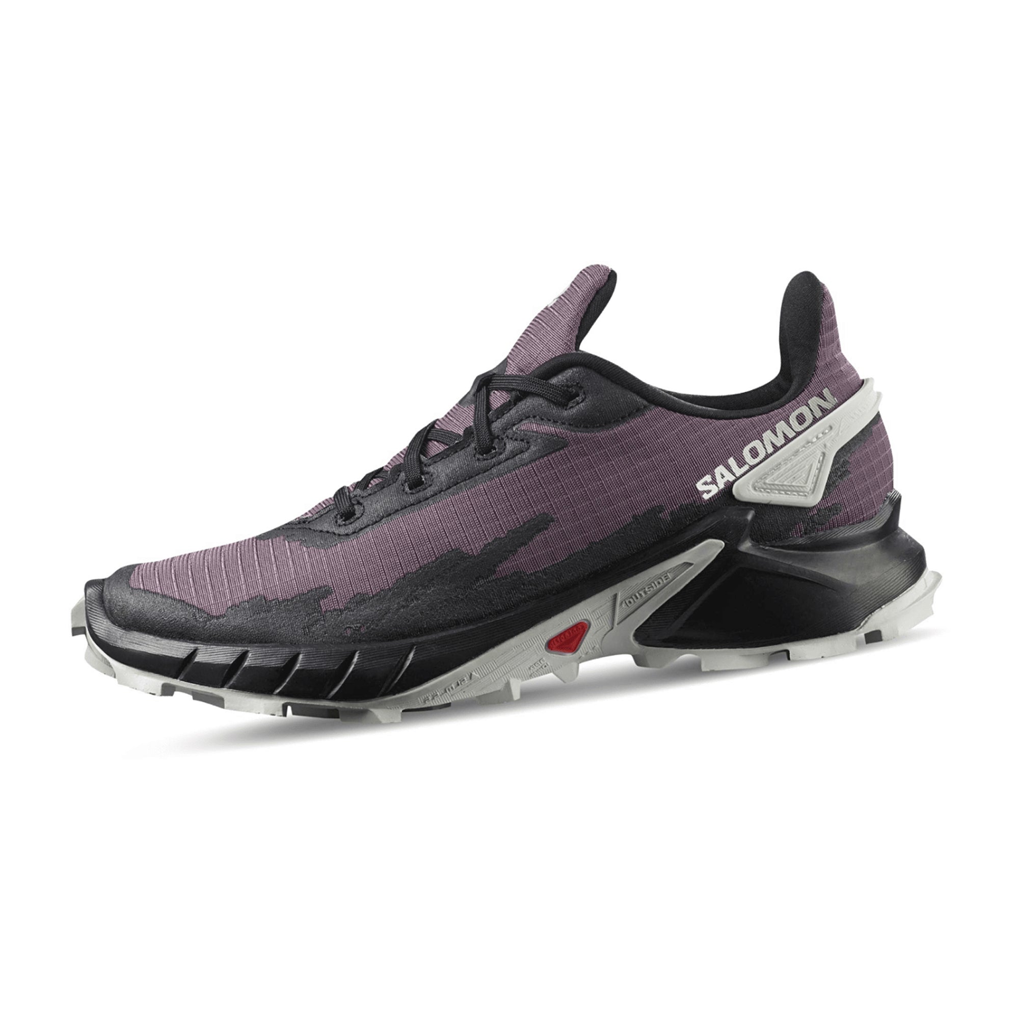 Salomon ALPHACROSS 4 W Moon for women, purple, shoes