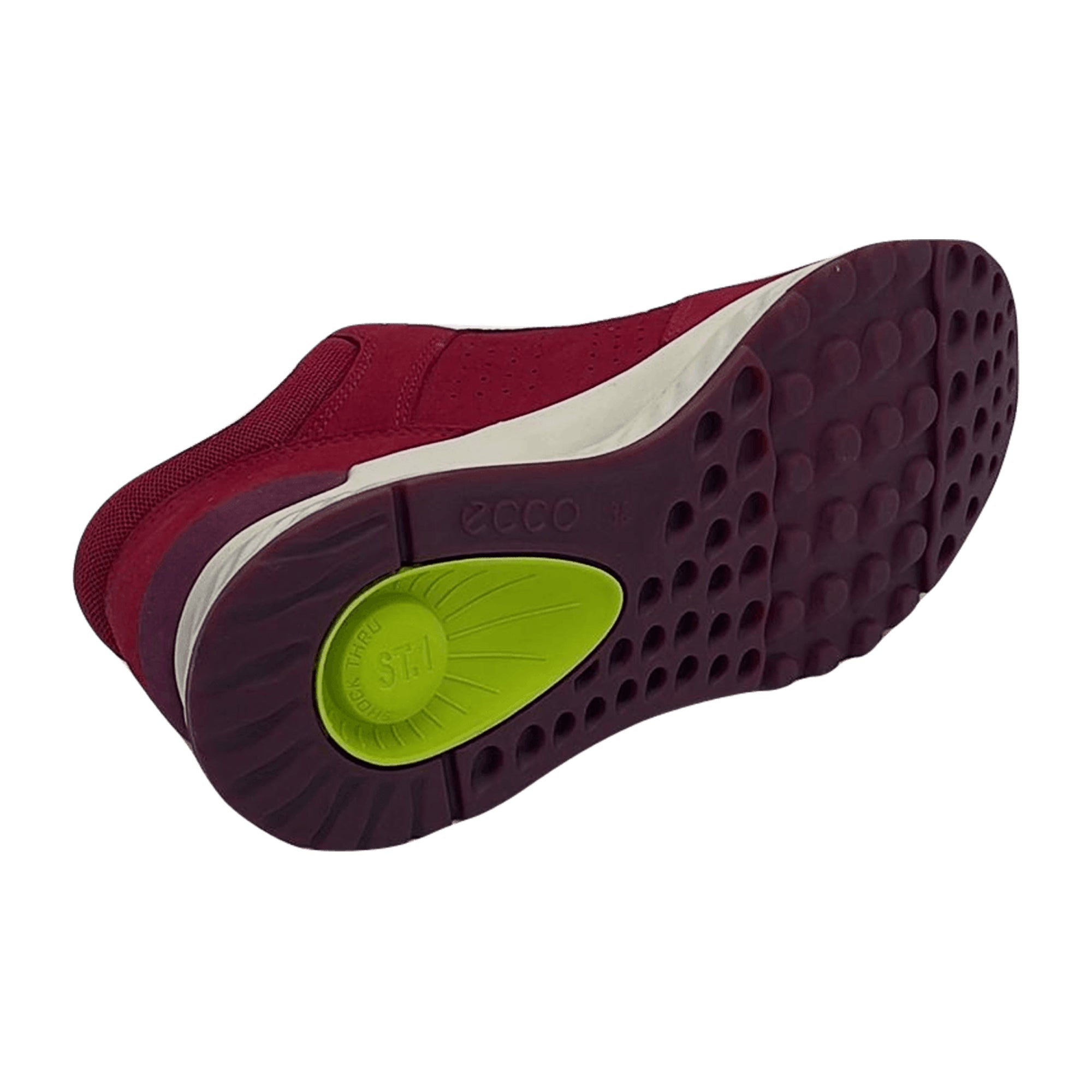 Ecco EXOSTRIDE W Women's Red Walking Shoes - Durable & Stylish
