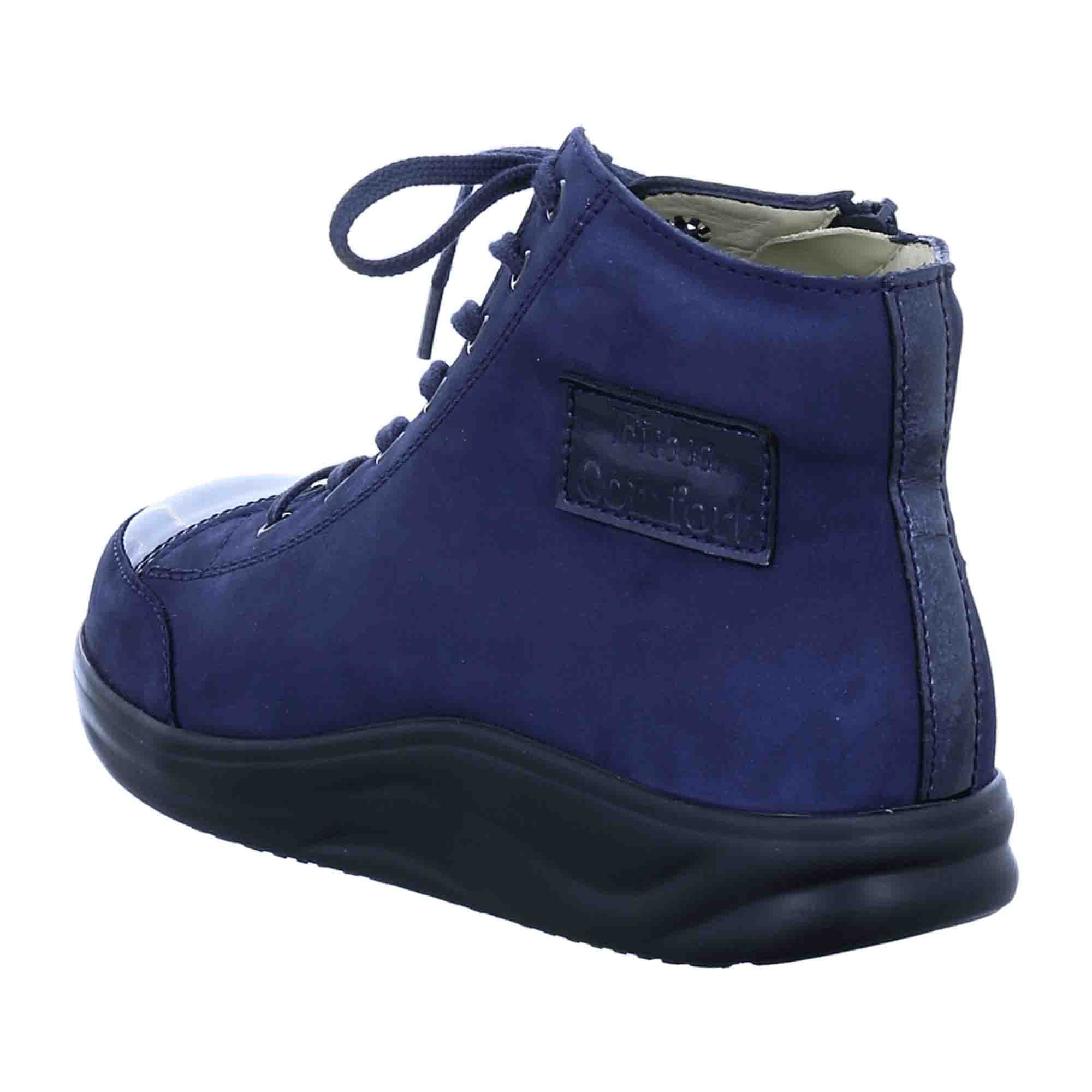 Finn Comfort Holten Women's Comfortable Sneakers, Stylish Blue