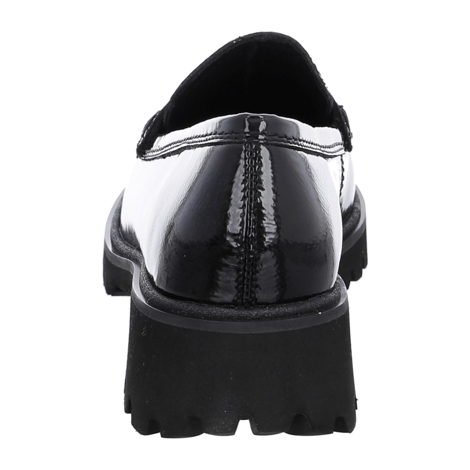 ARA KENT KENT 2 Women's Slip-On Loafers in Black Patent Leather with Round Toe