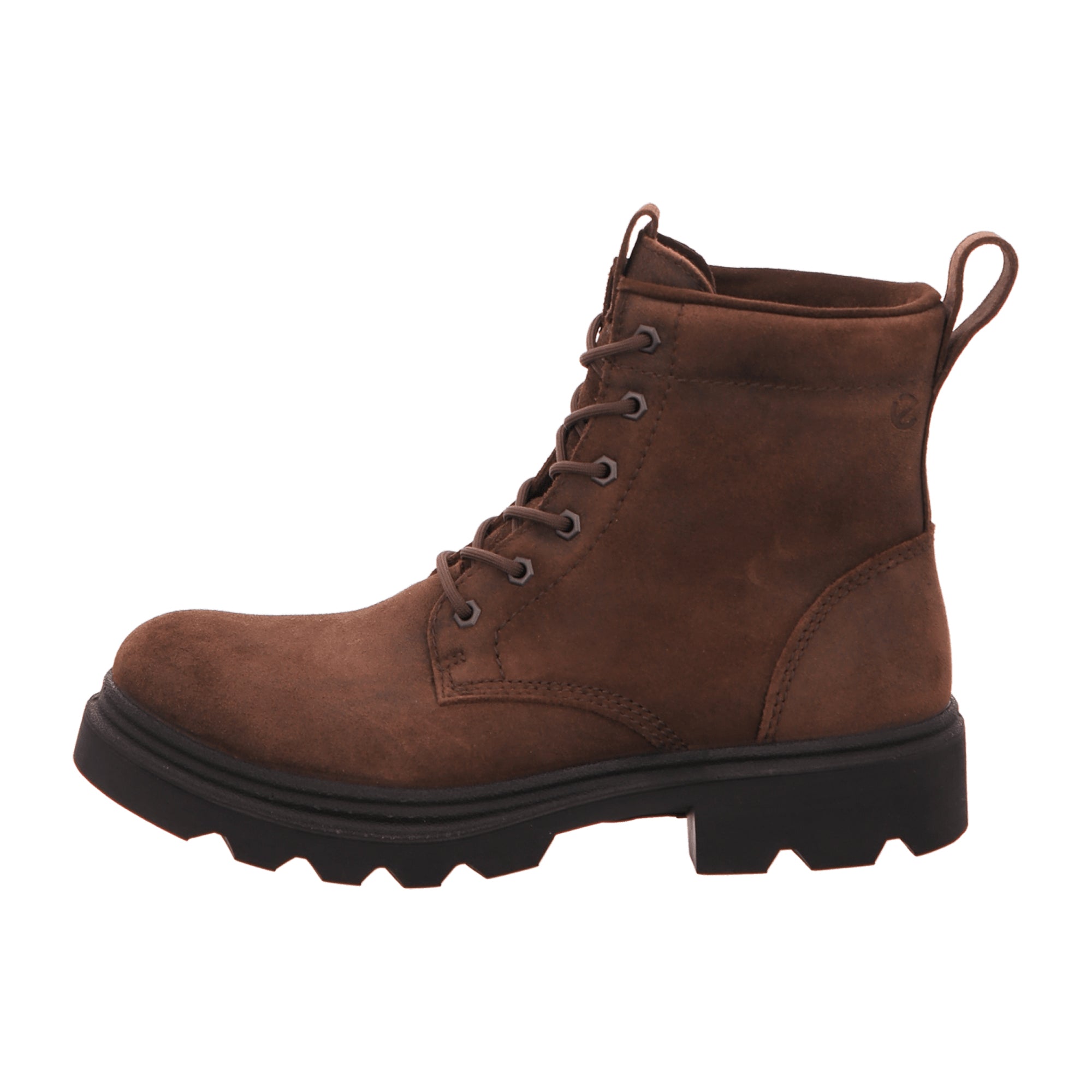 Ecco Grainer Men's Brown Leather Shoes – Durable & Stylish