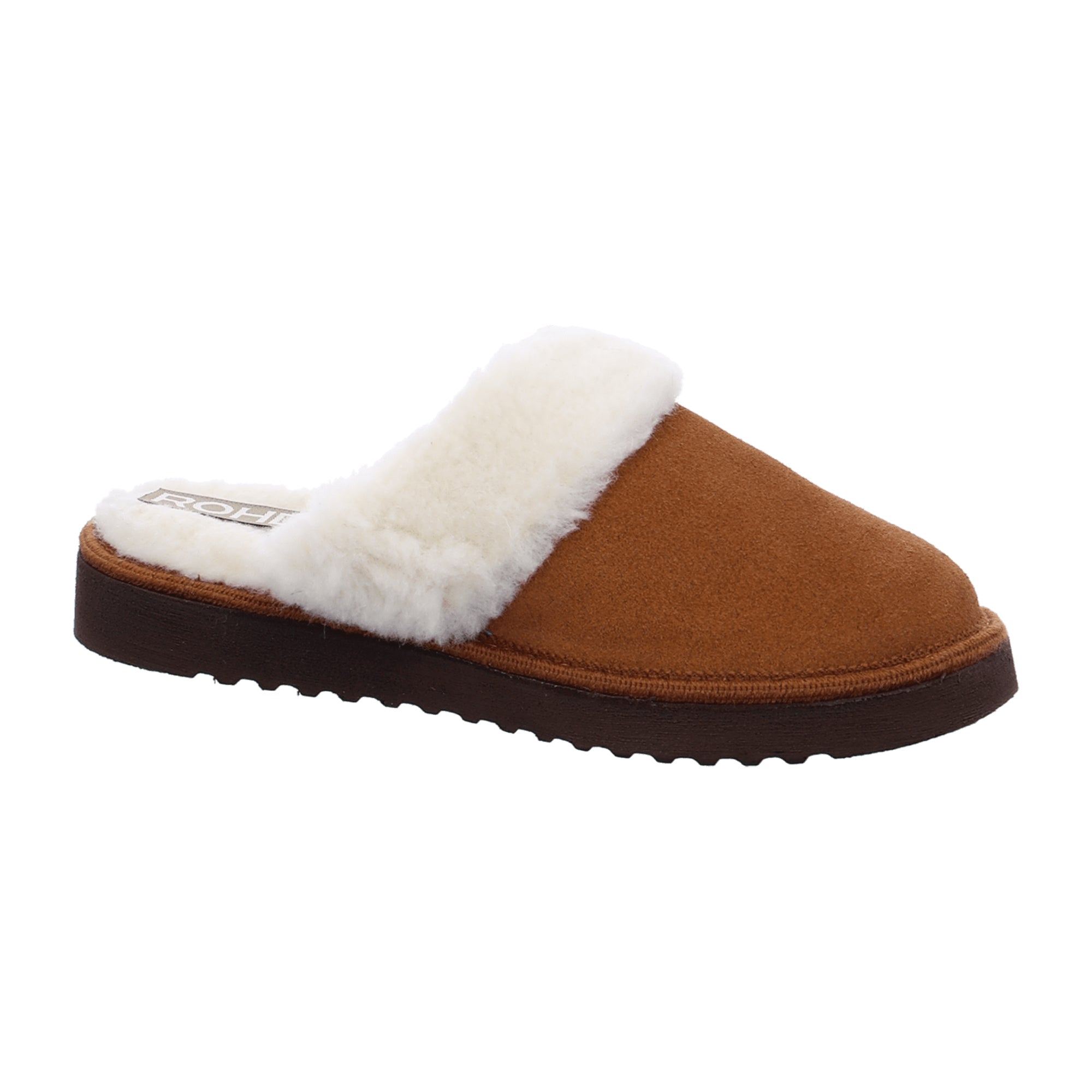 Rohde Women's Brown House Slippers for Fall and Winter