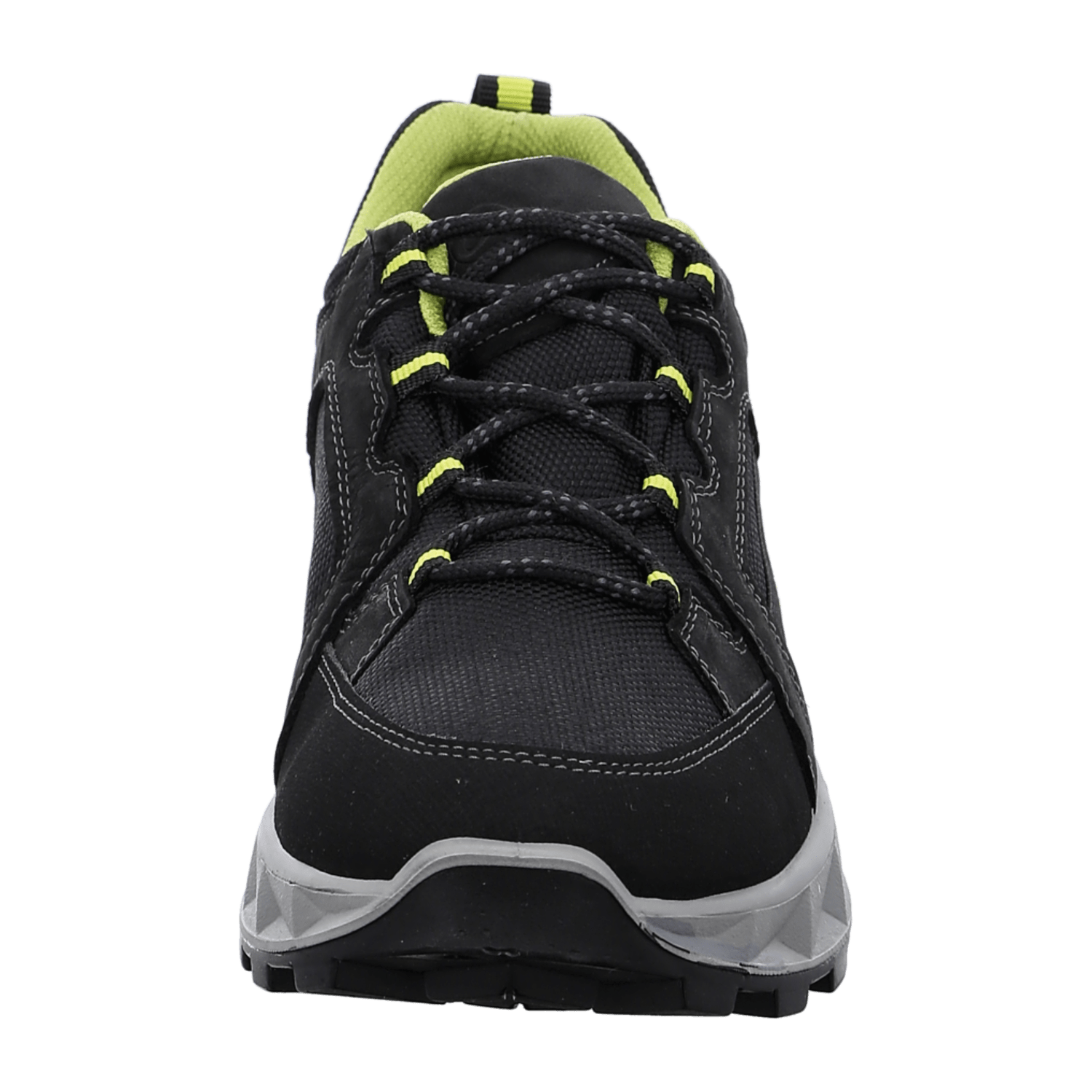 ARA Men's Sneakers in Black Smooth Leather with Lace-Up Closure and Round Toe - Bartel-Shop