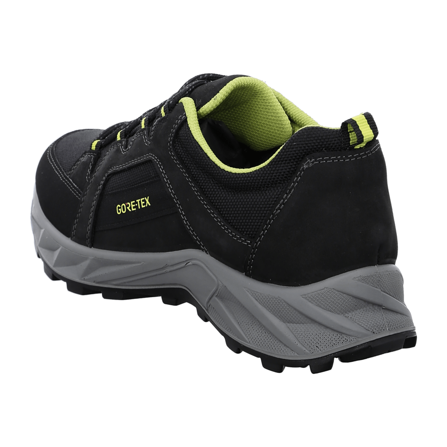ARA Men's Sneakers in Black Smooth Leather with Lace-Up Closure and Round Toe - Bartel-Shop
