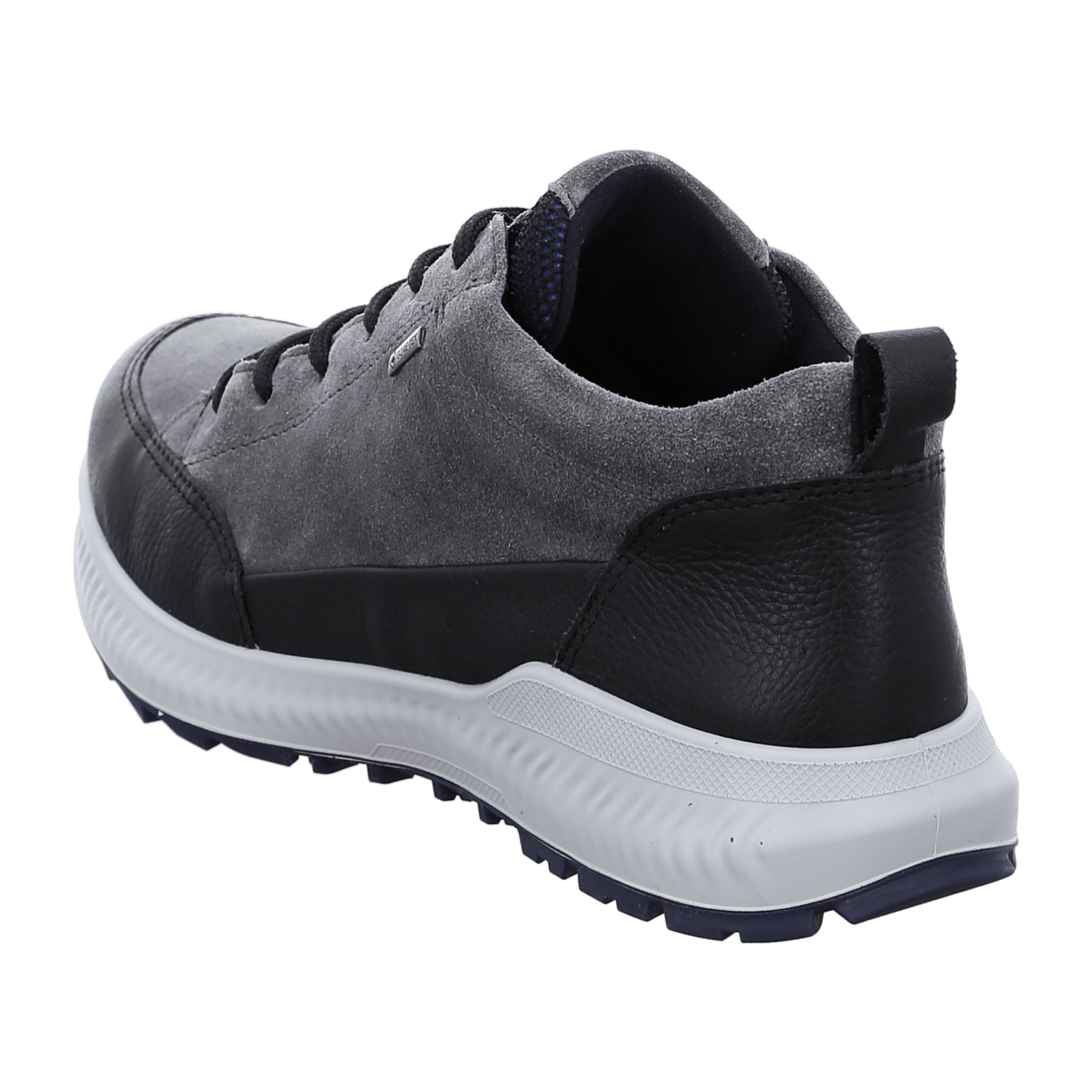 ARA HIKER Women's Sneakers in Grey Velour Leather with Lace-Up Closure and TPU Sole - Bartel-Shop