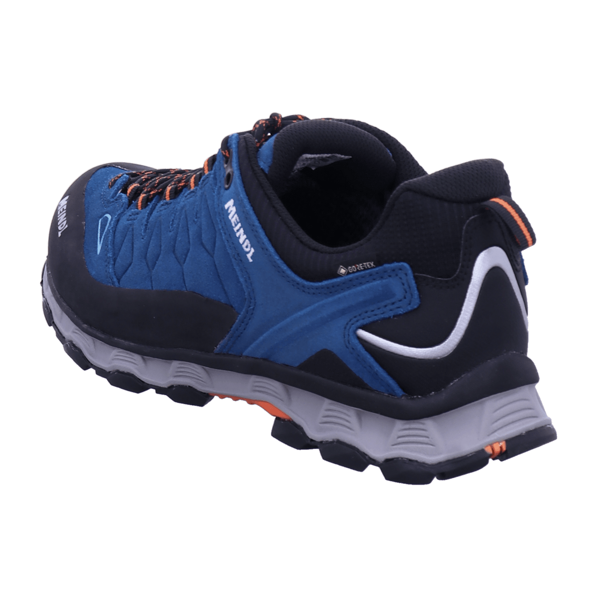 Meindl Lite Trail GTX Men's Trekking Shoes Blue Leather