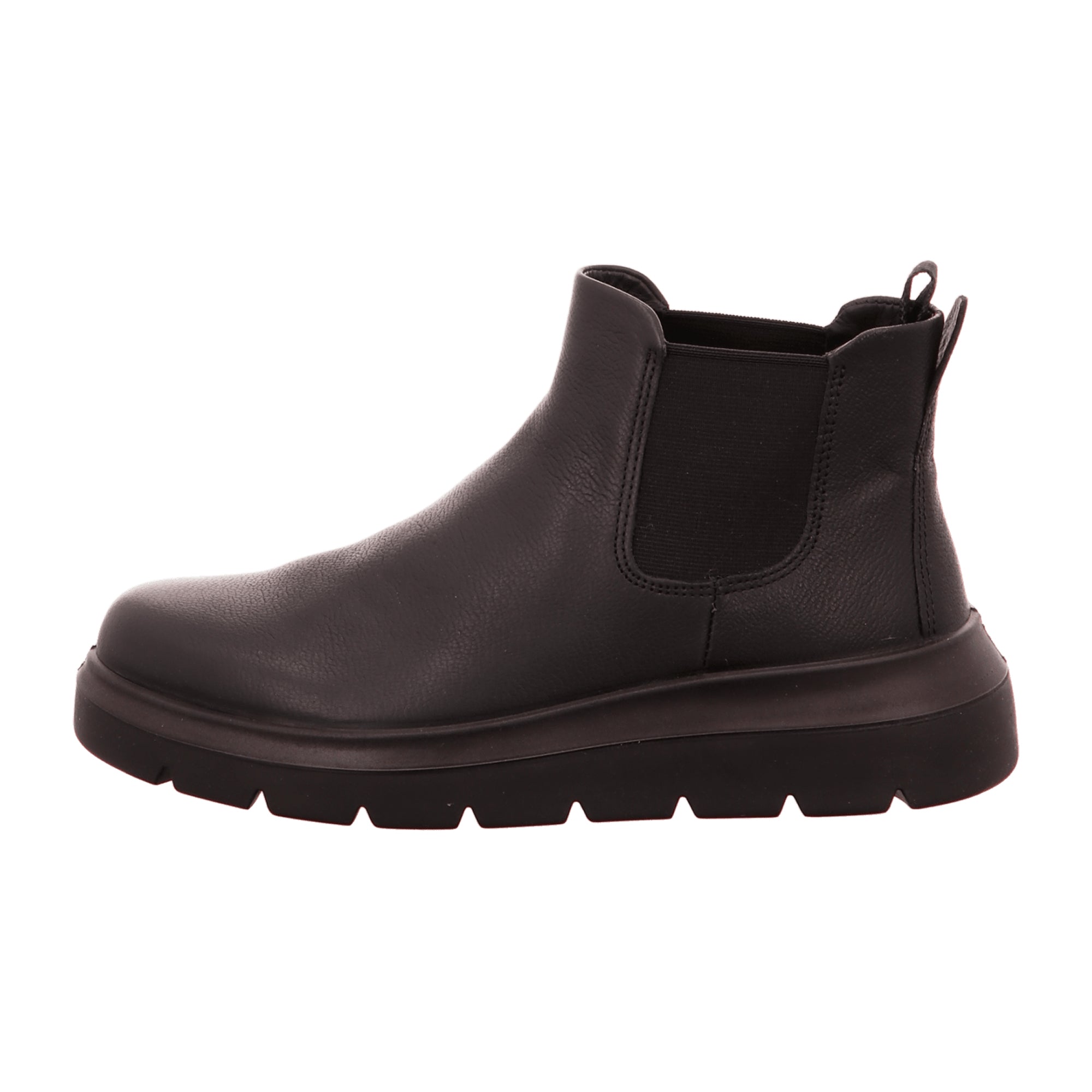Ecco Women's Stylish Black Leather Shoes for Everyday Wear