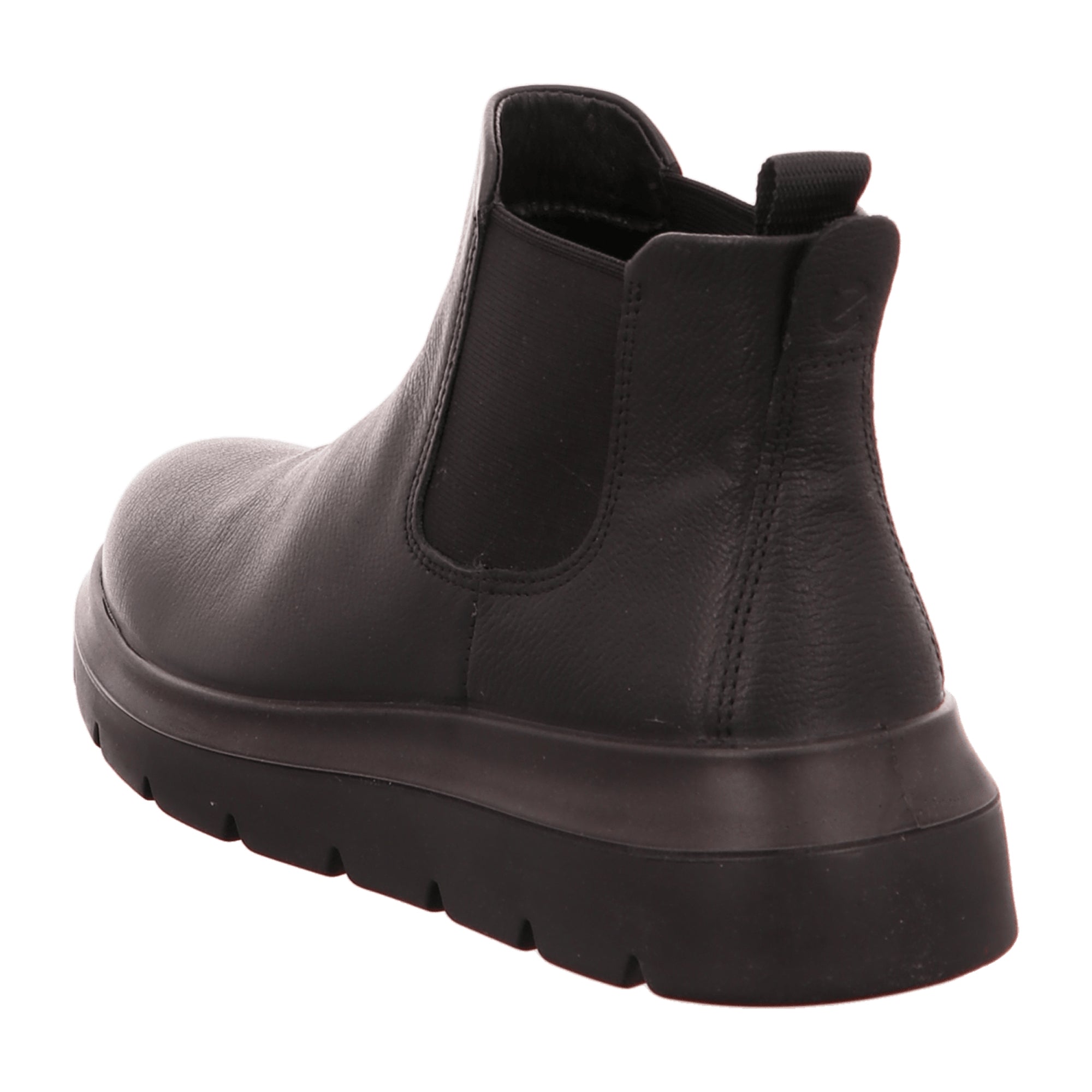 Ecco Women's Stylish Black Leather Shoes for Everyday Wear