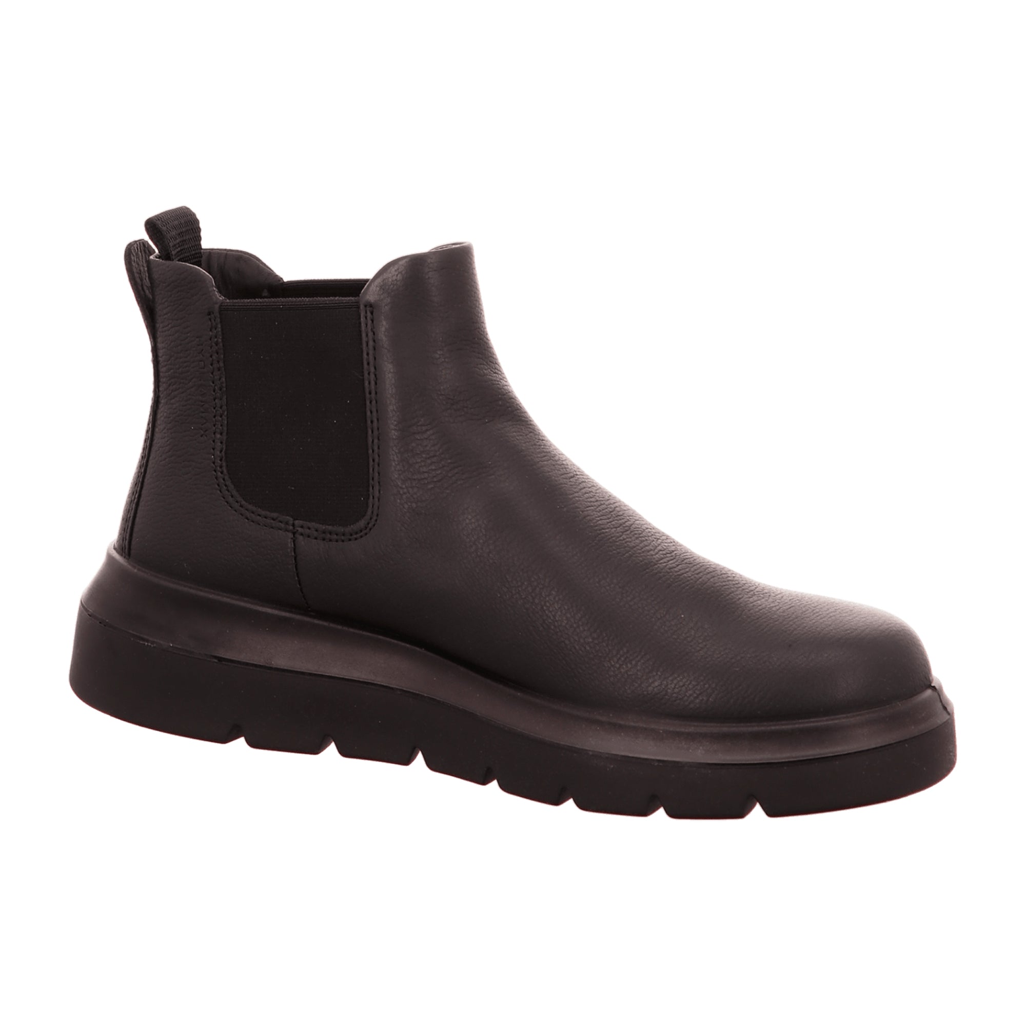 Ecco Women's Stylish Black Leather Shoes for Everyday Wear